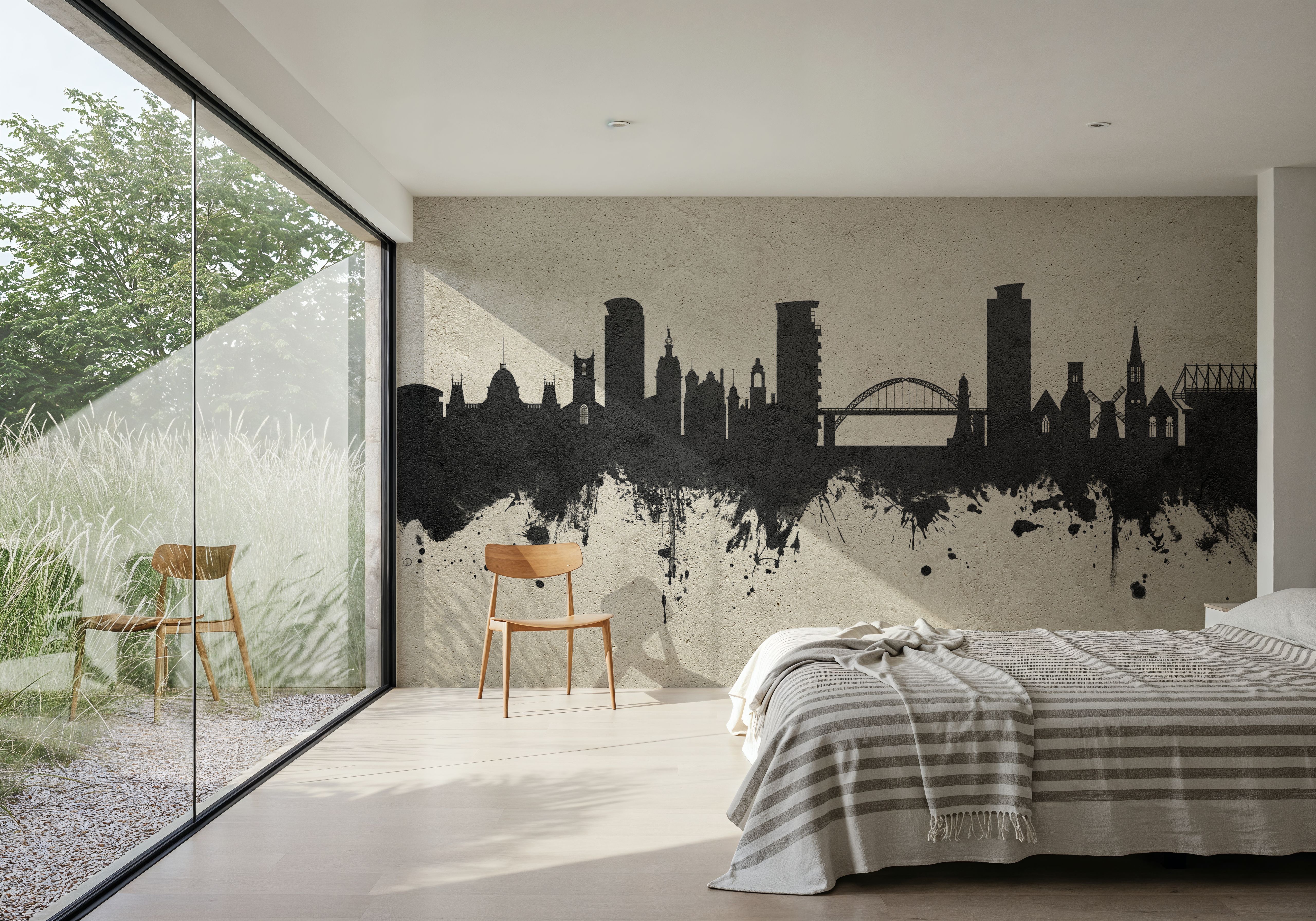 Sunderland England Skyline Concrete