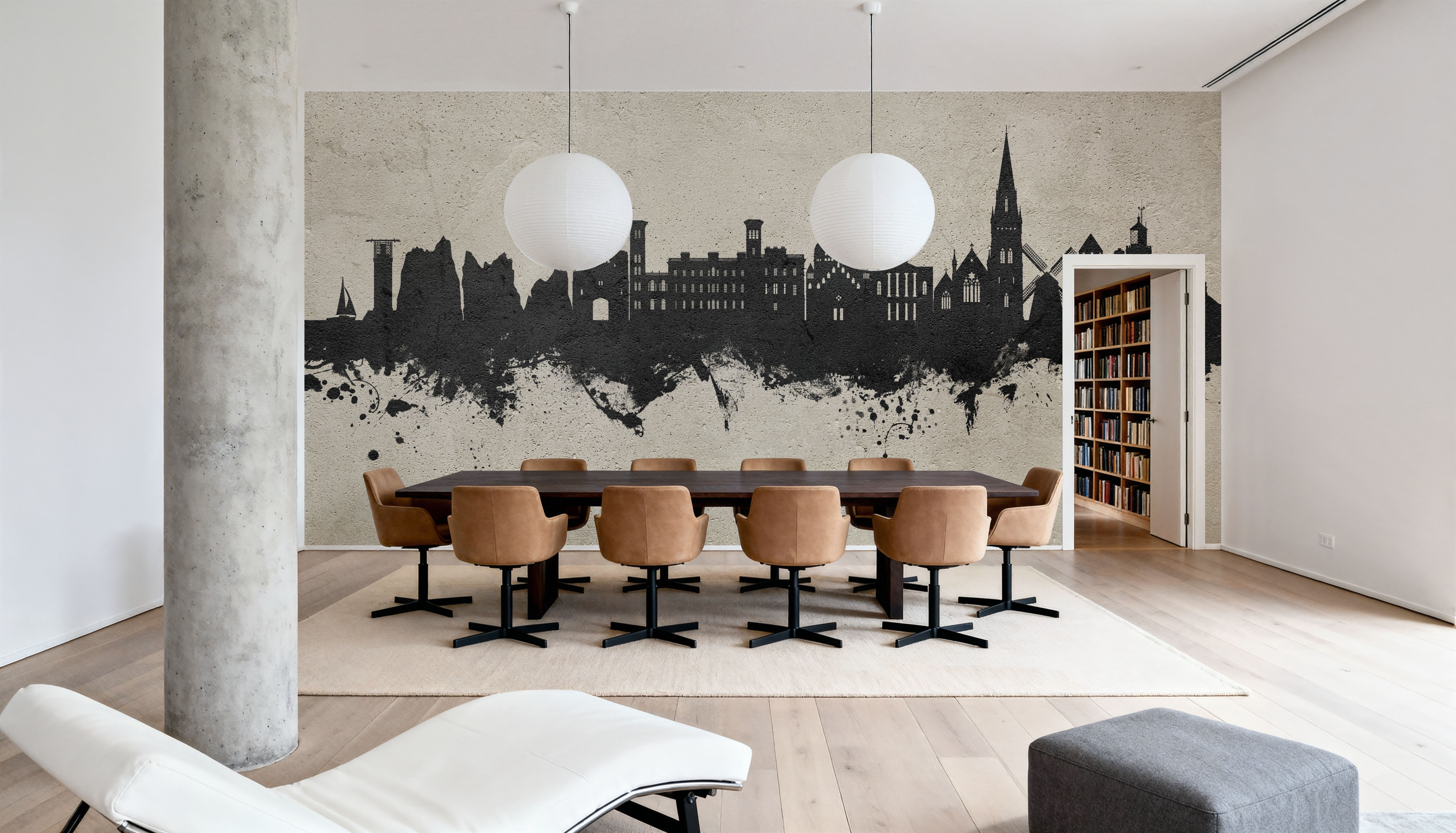 Isle of Wight England Skyline Concrete