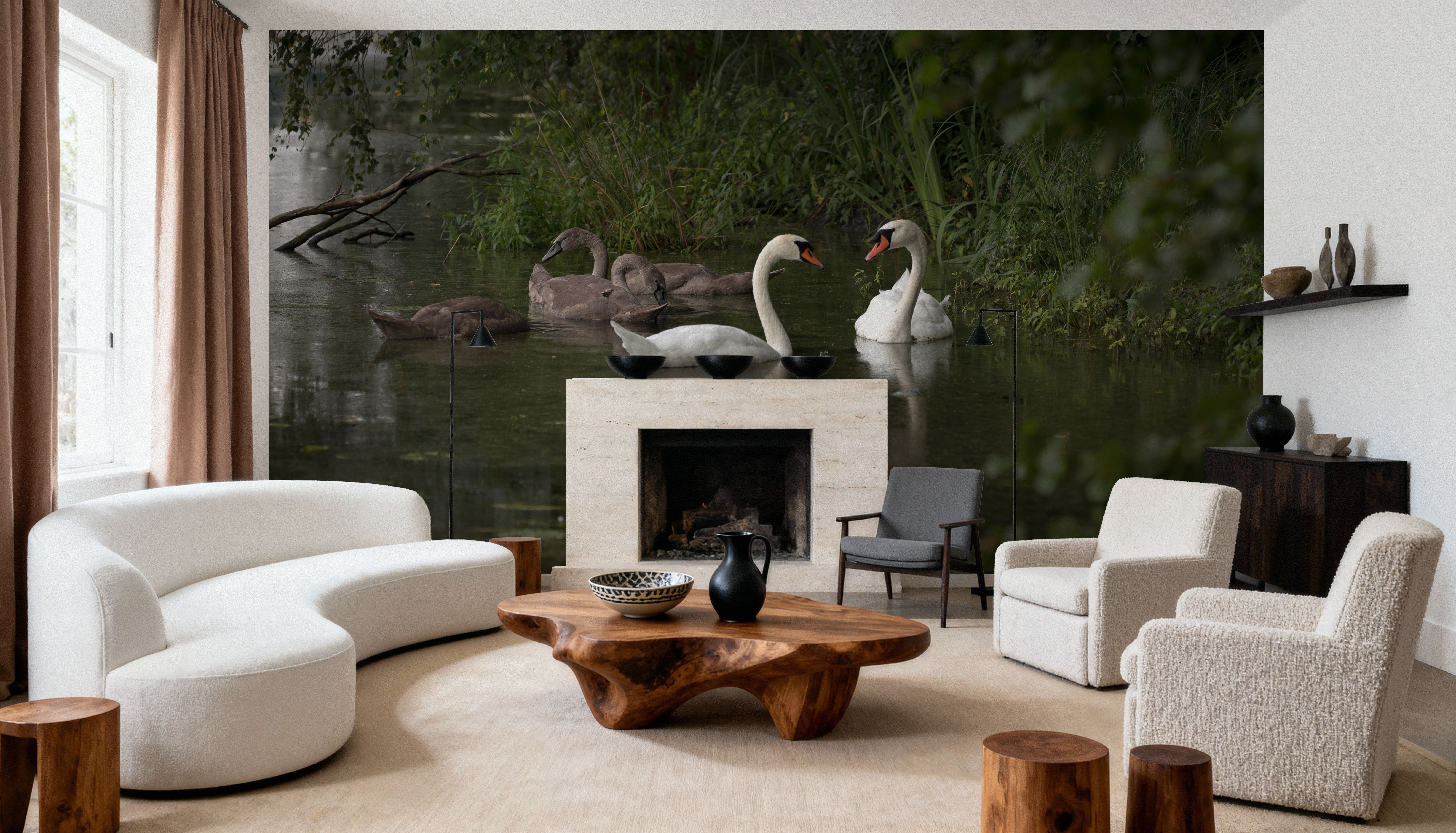 Swans Family