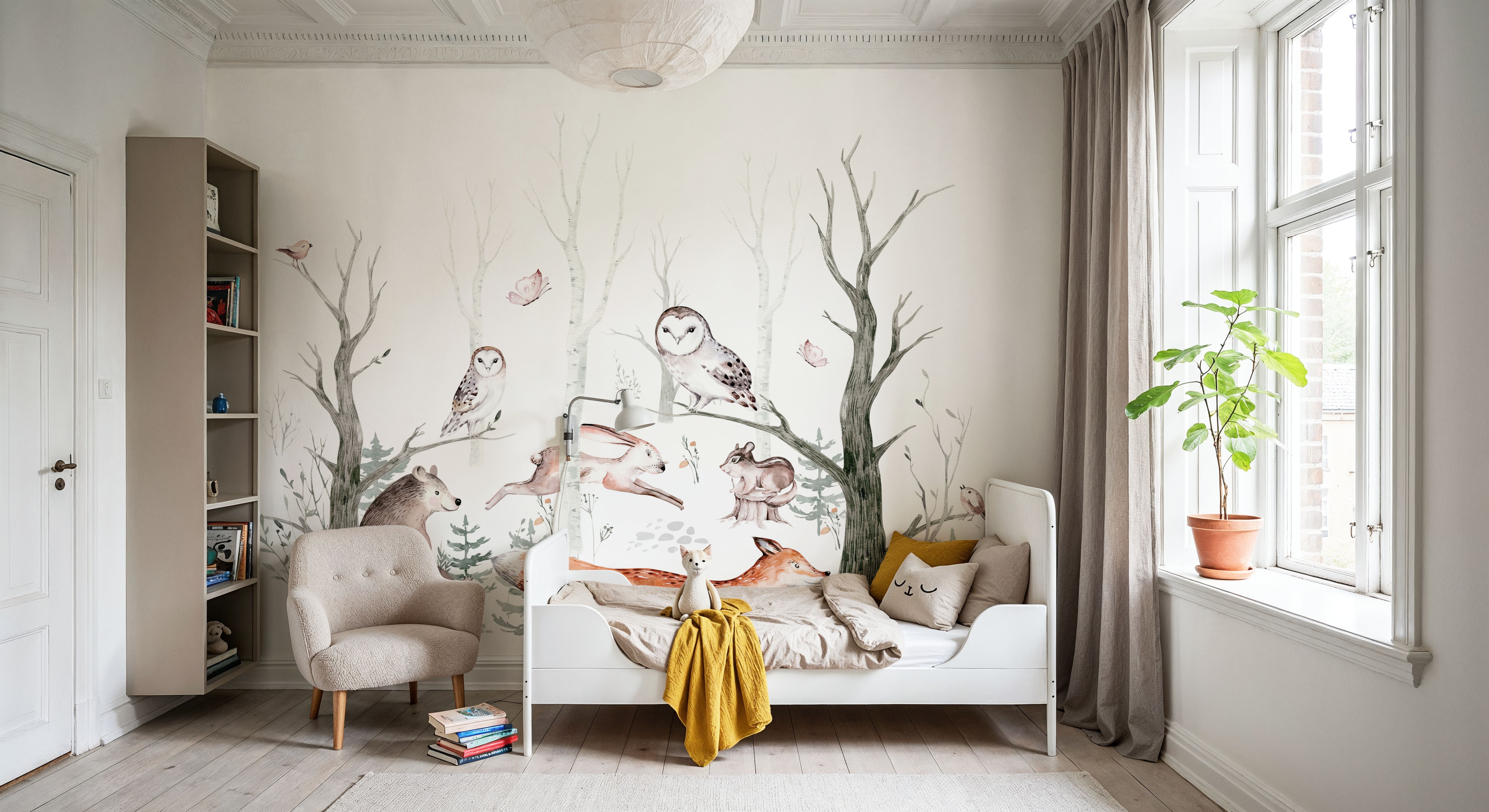 Woodland Crew, Wallpaper