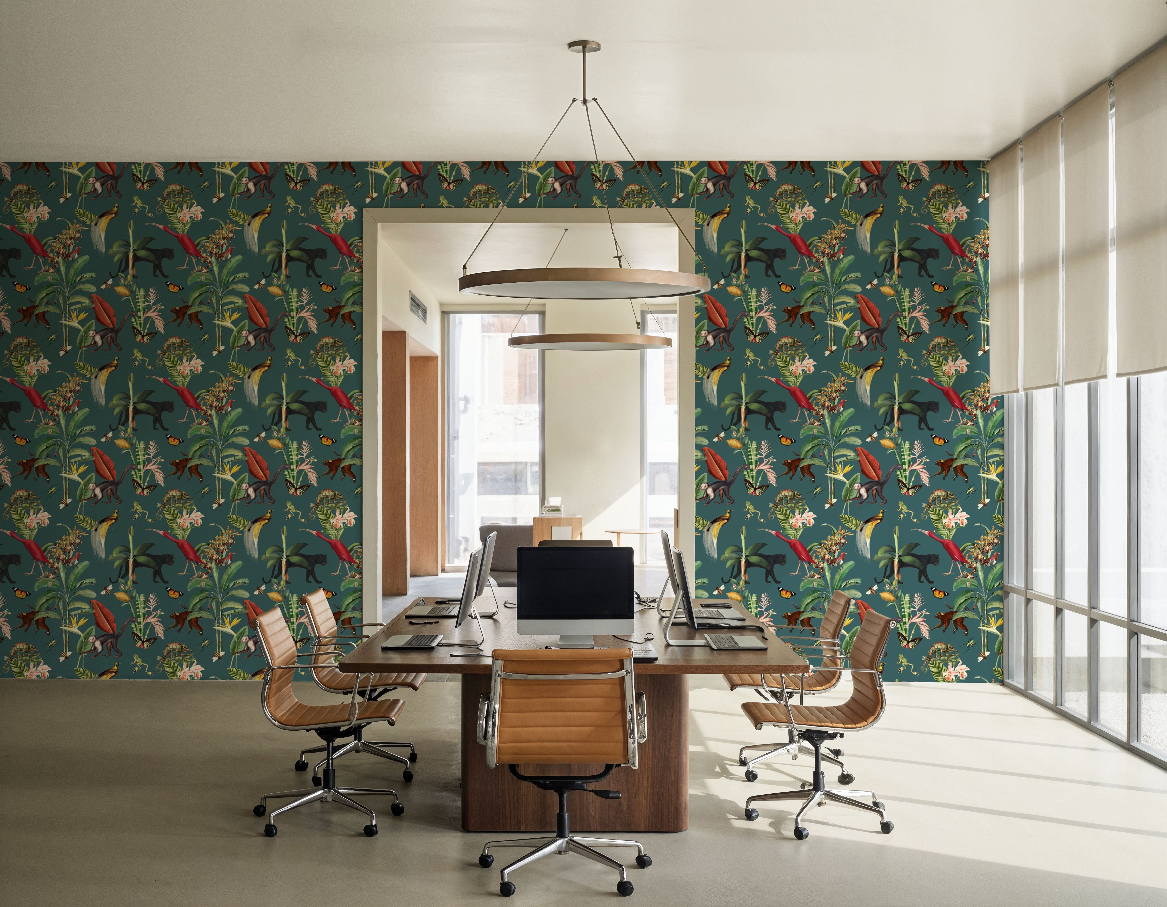 Kingdom Animalia Dark Teal