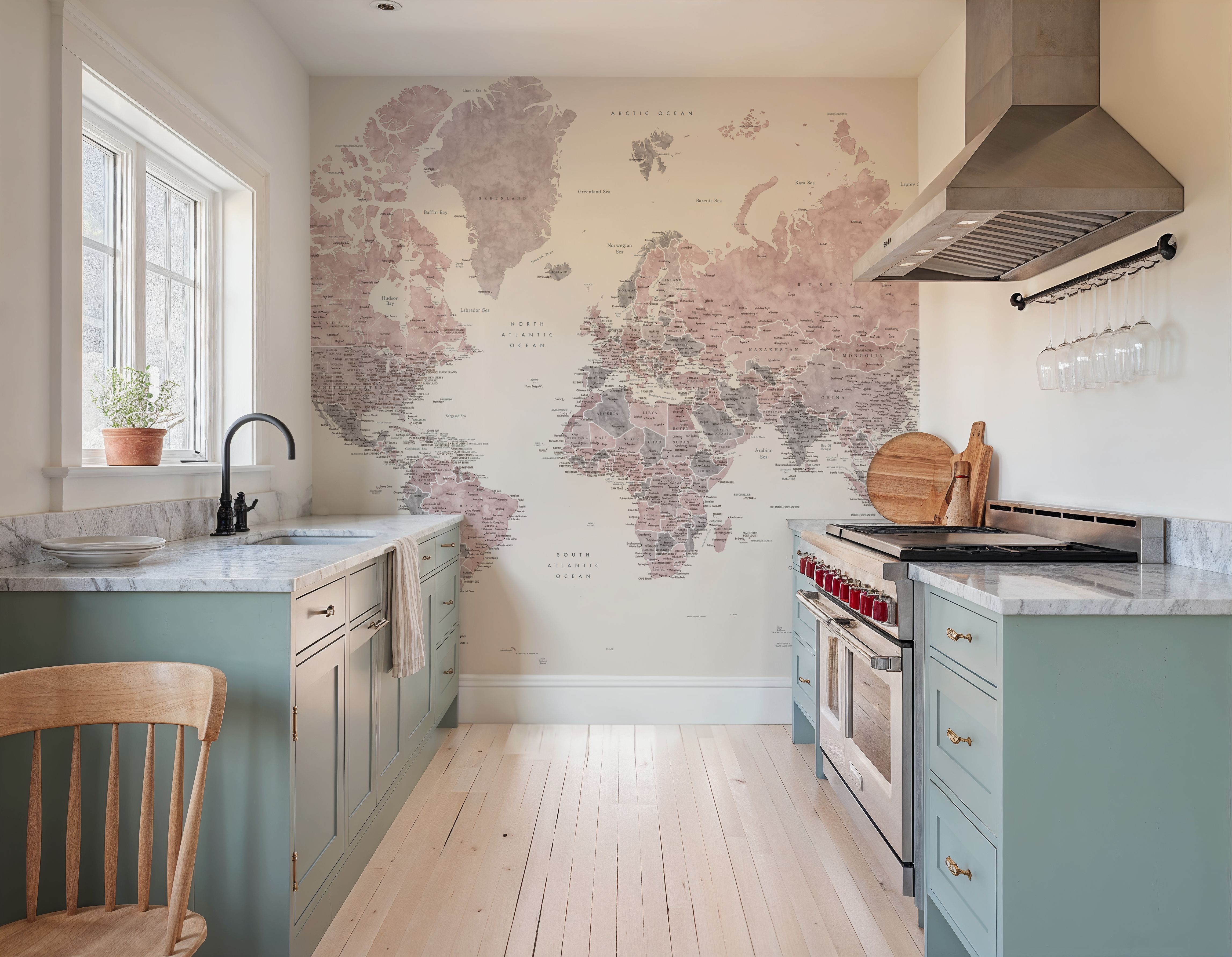 World Map Cities - Madelia