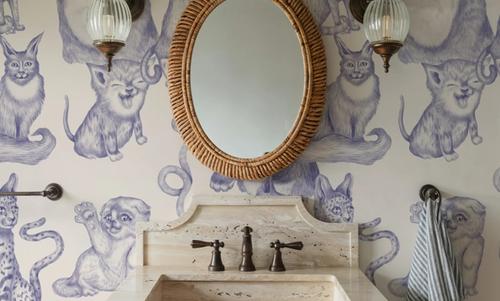 Cat Lounge, Blue