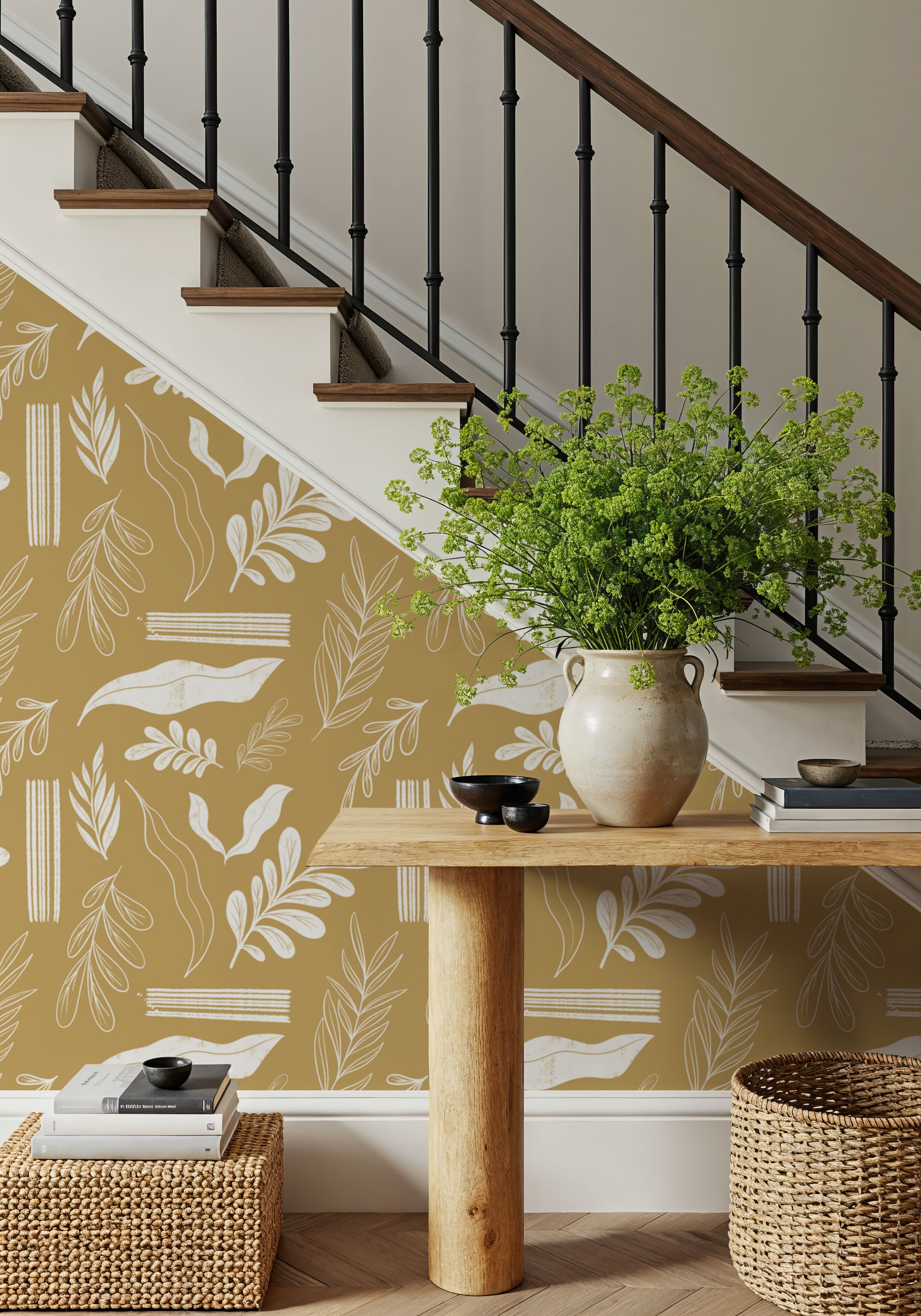 Autumn Leaves Beige