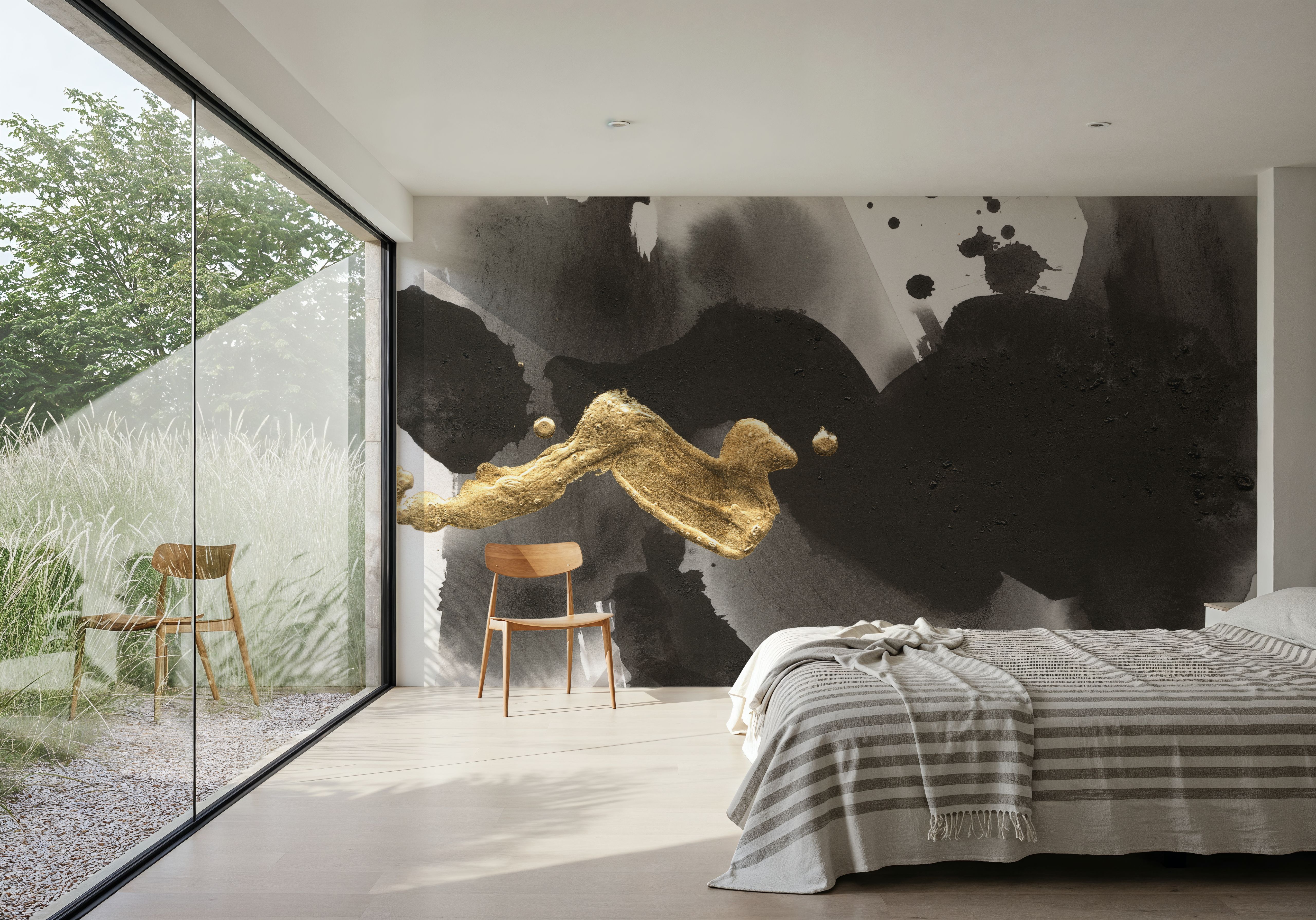 Ink Splash III, Tapeten