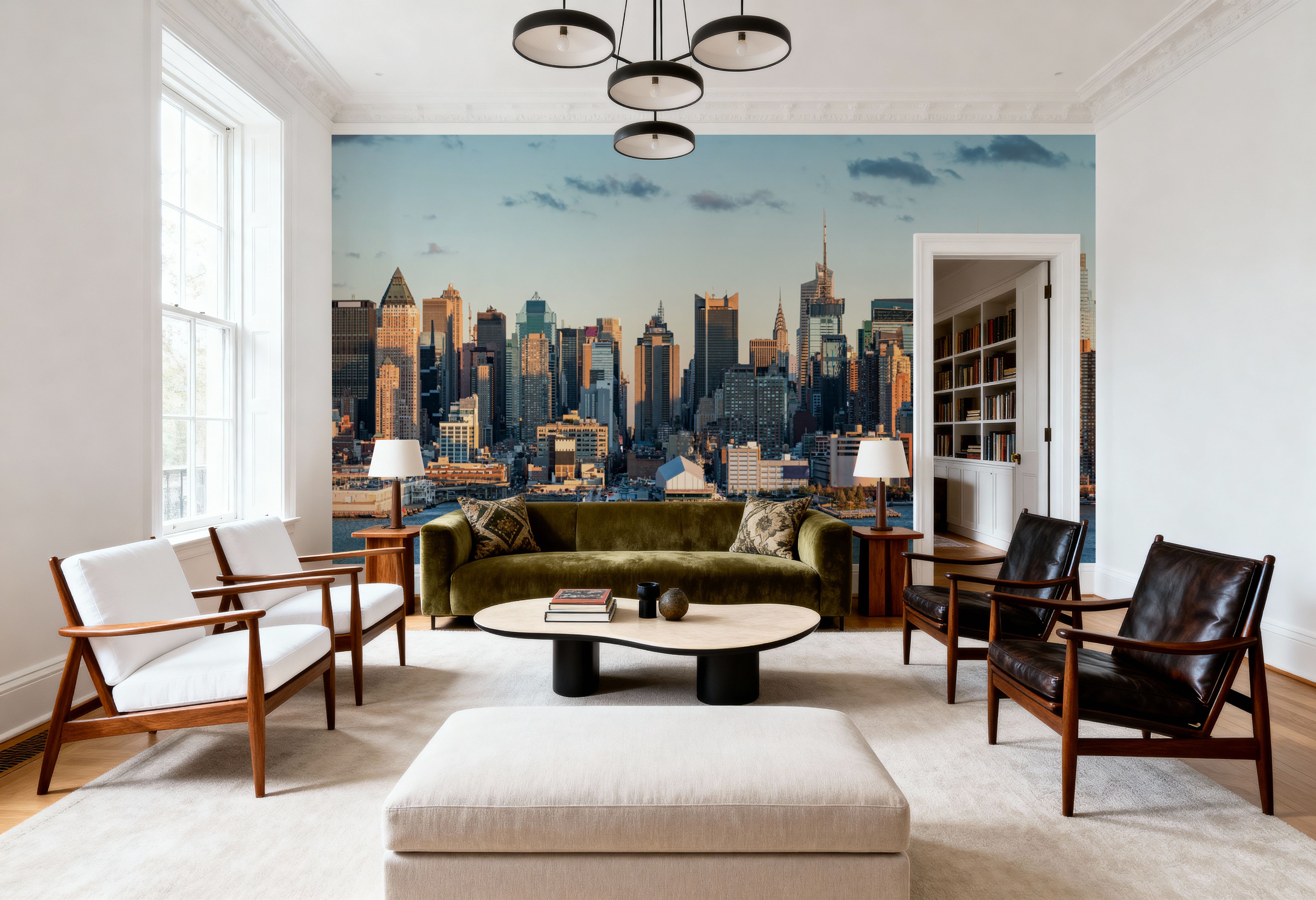 Manhattan along the Hudson