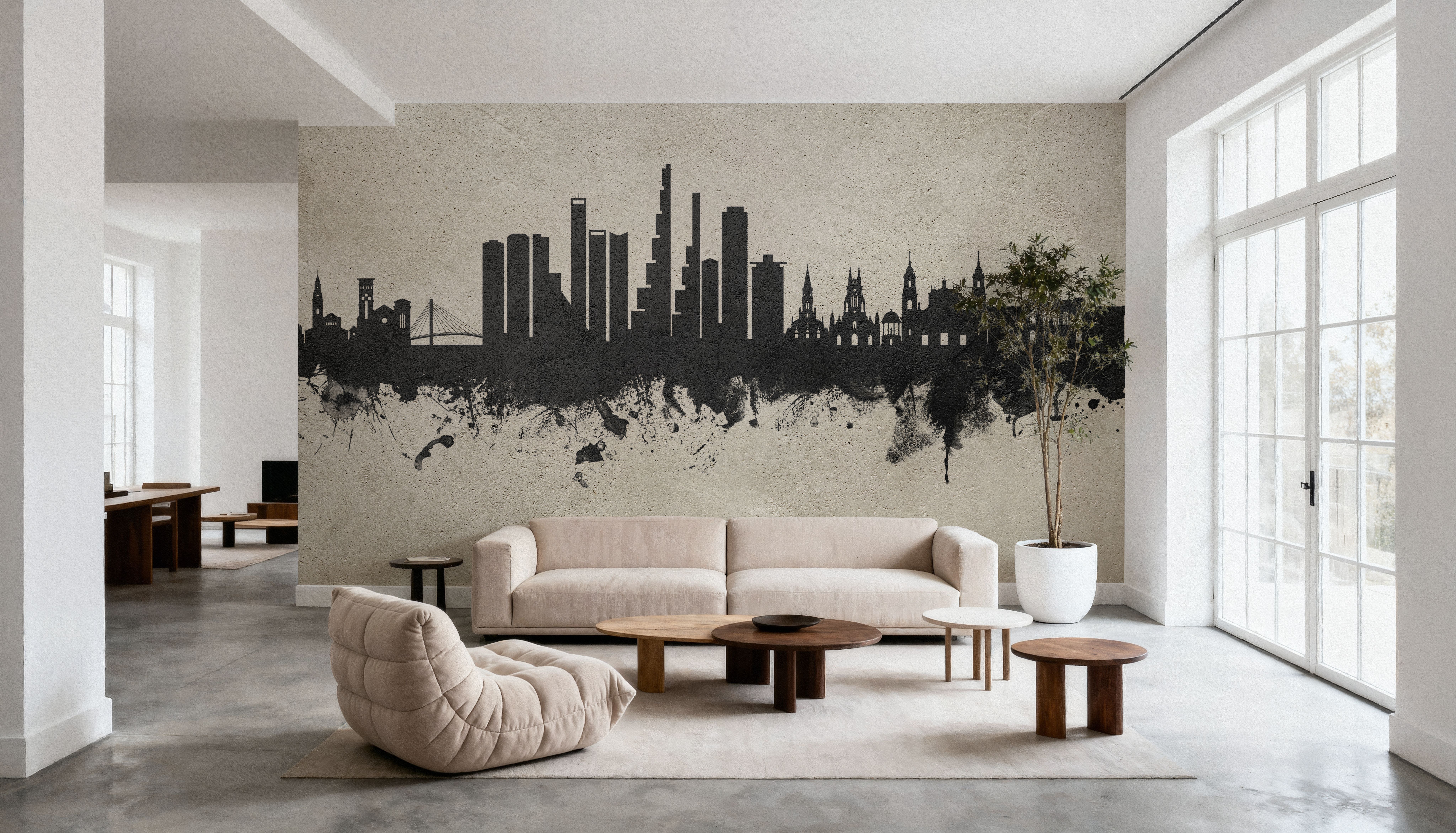 Bogotá Colombia Skyline Concrete