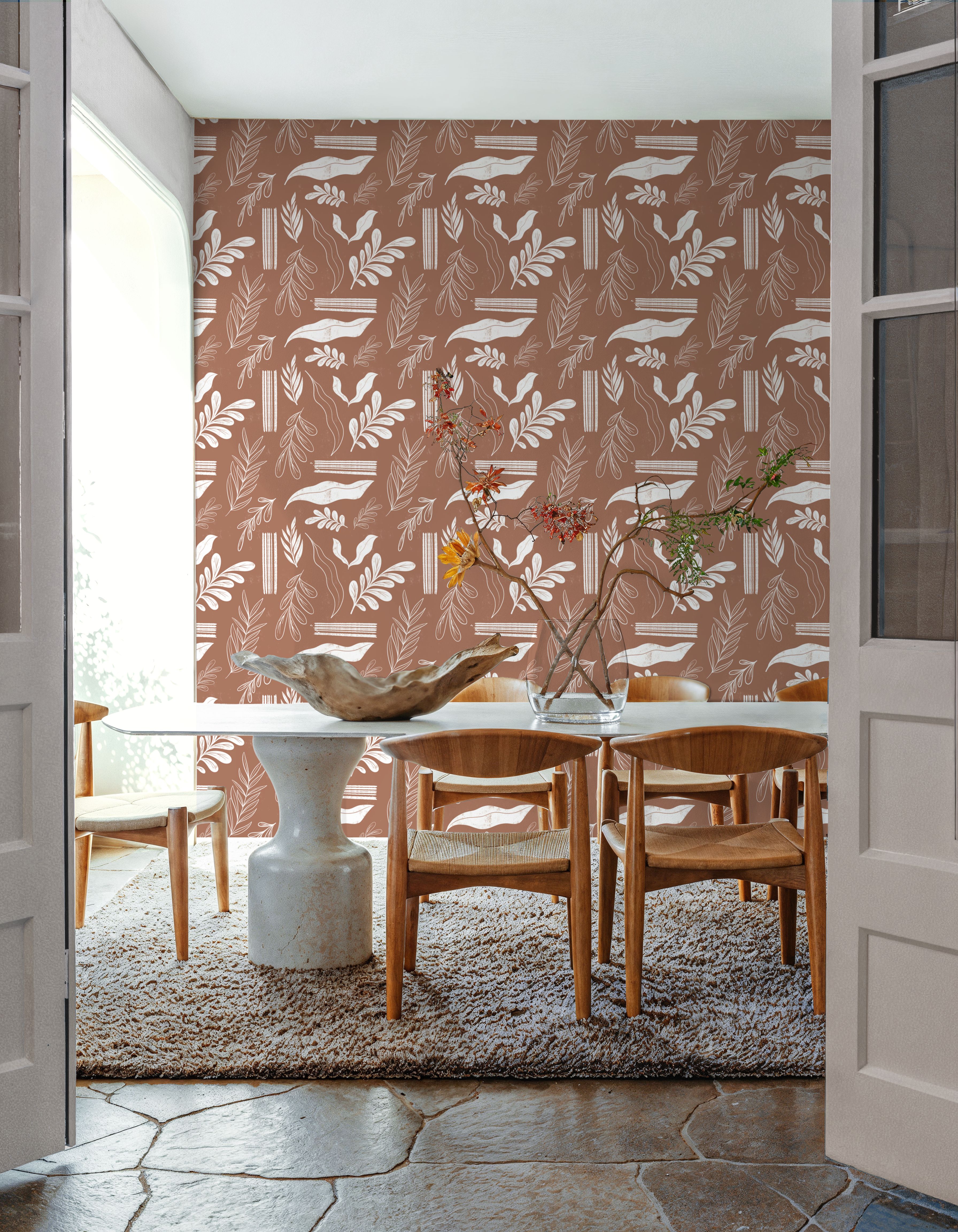 Autumn Leaves Brown