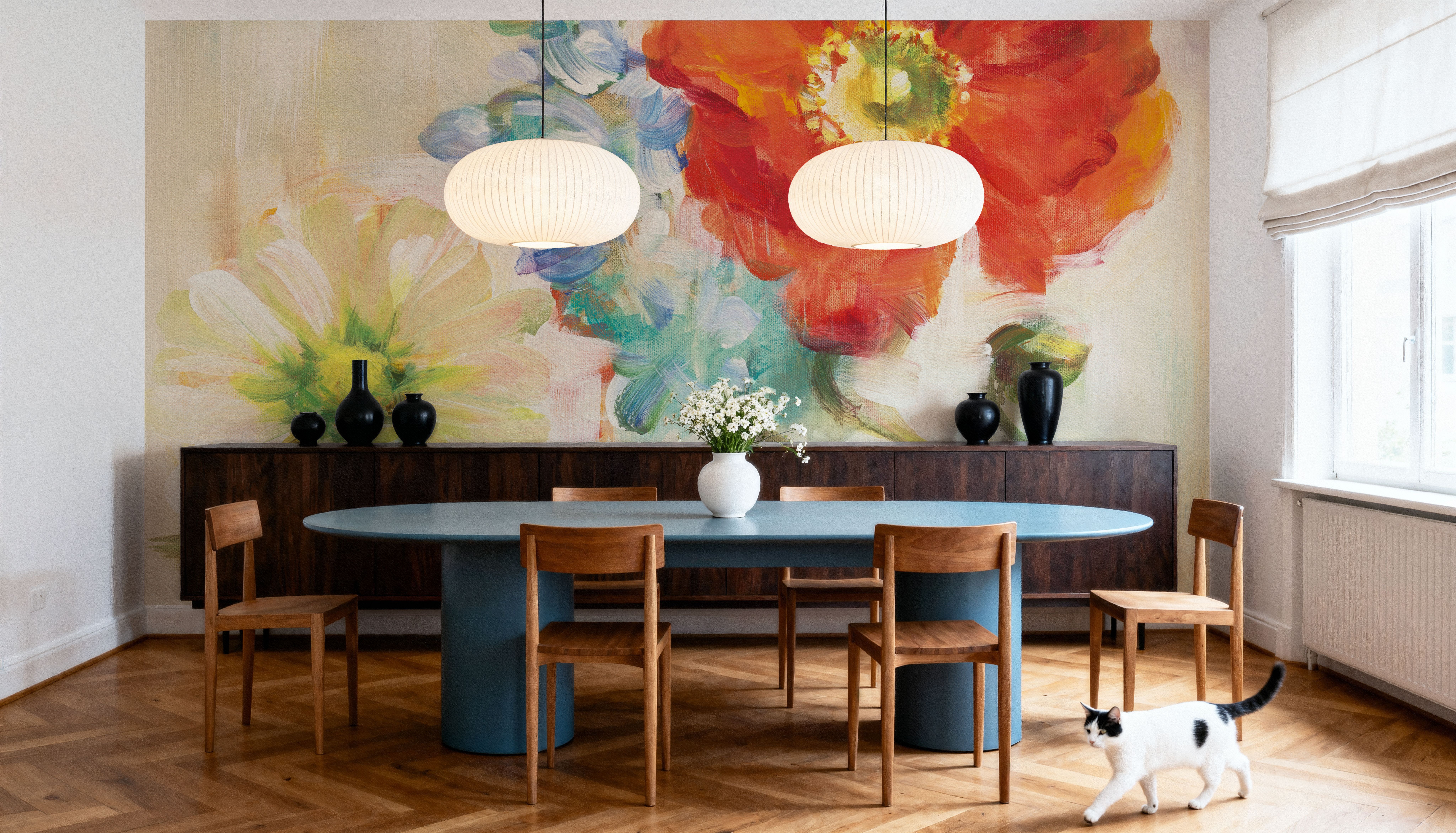 Contemporary Flower II