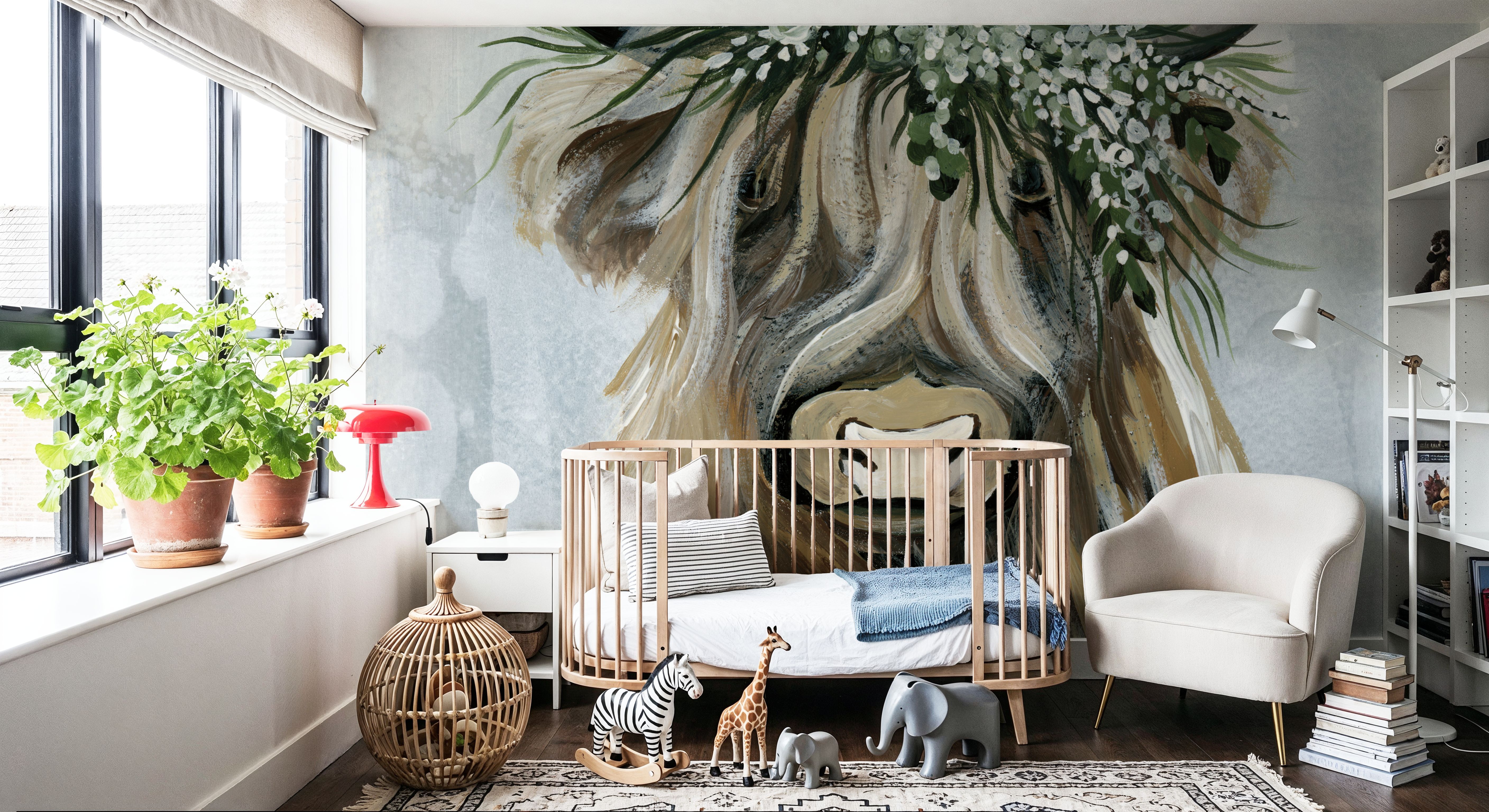 Beautiful Crowned Bovine