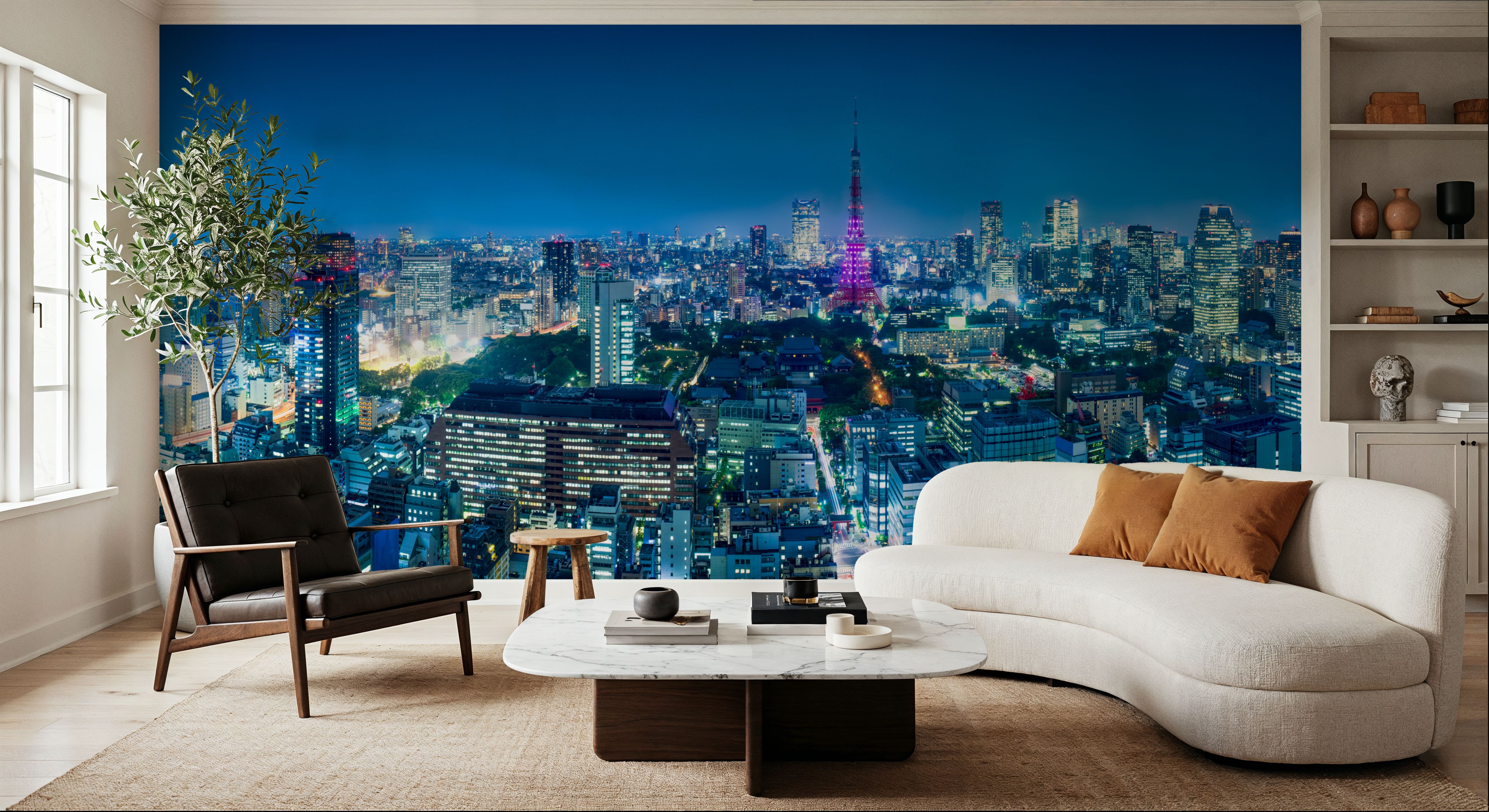 Tokyo Skyline Night