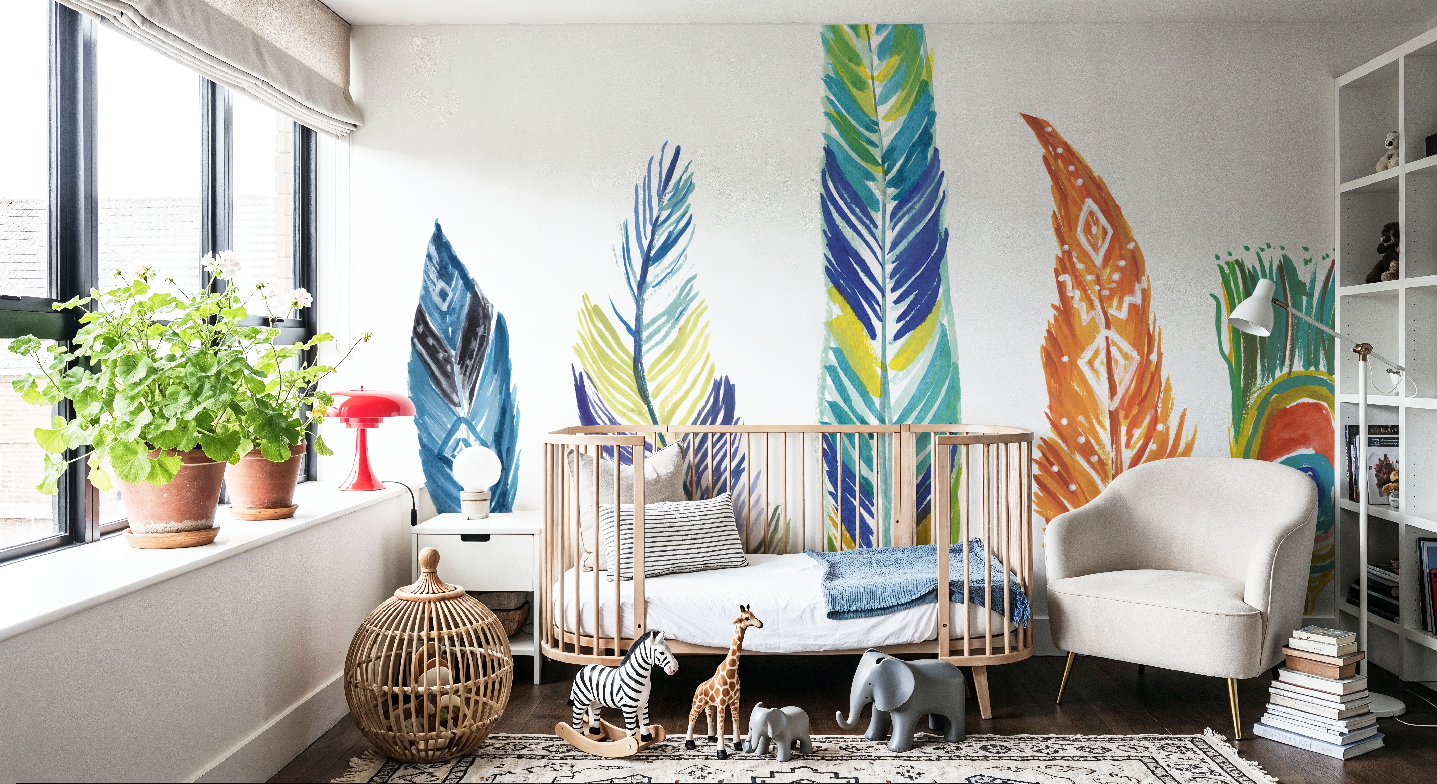 Rainbow Feathers III