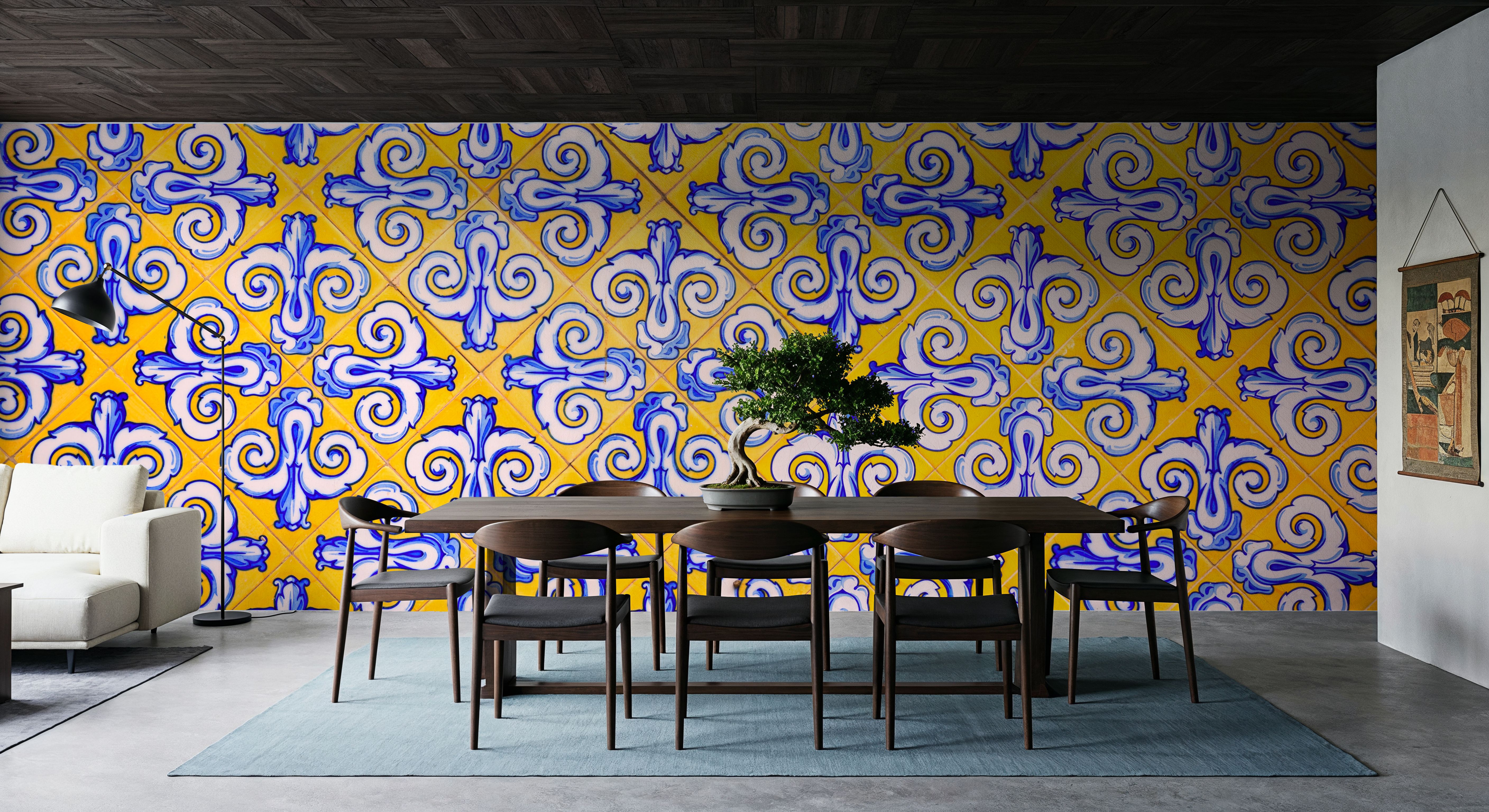 Valencia Tiles, Carte da parati