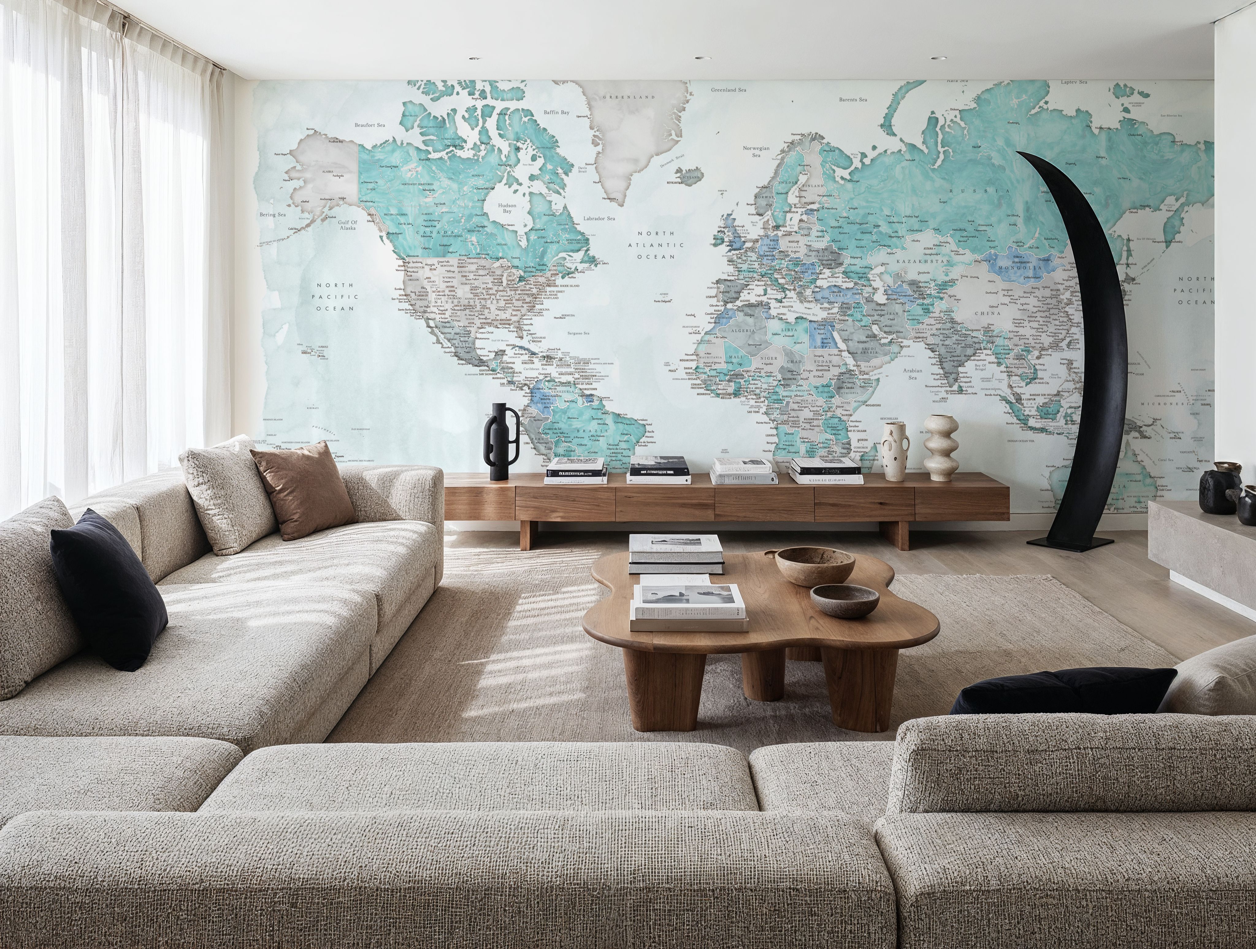 World Map Cities - Ruben