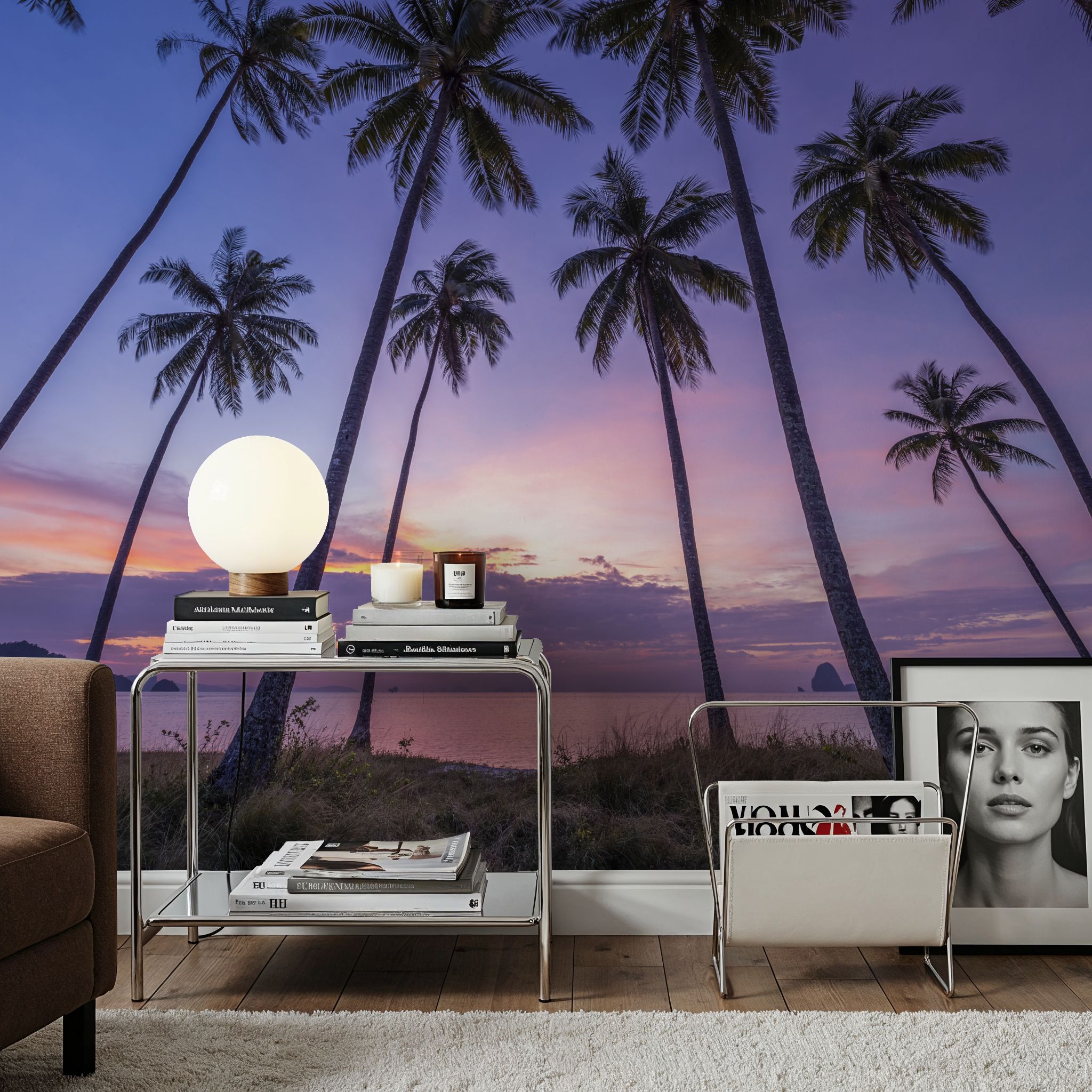 Sunset Palm Vista