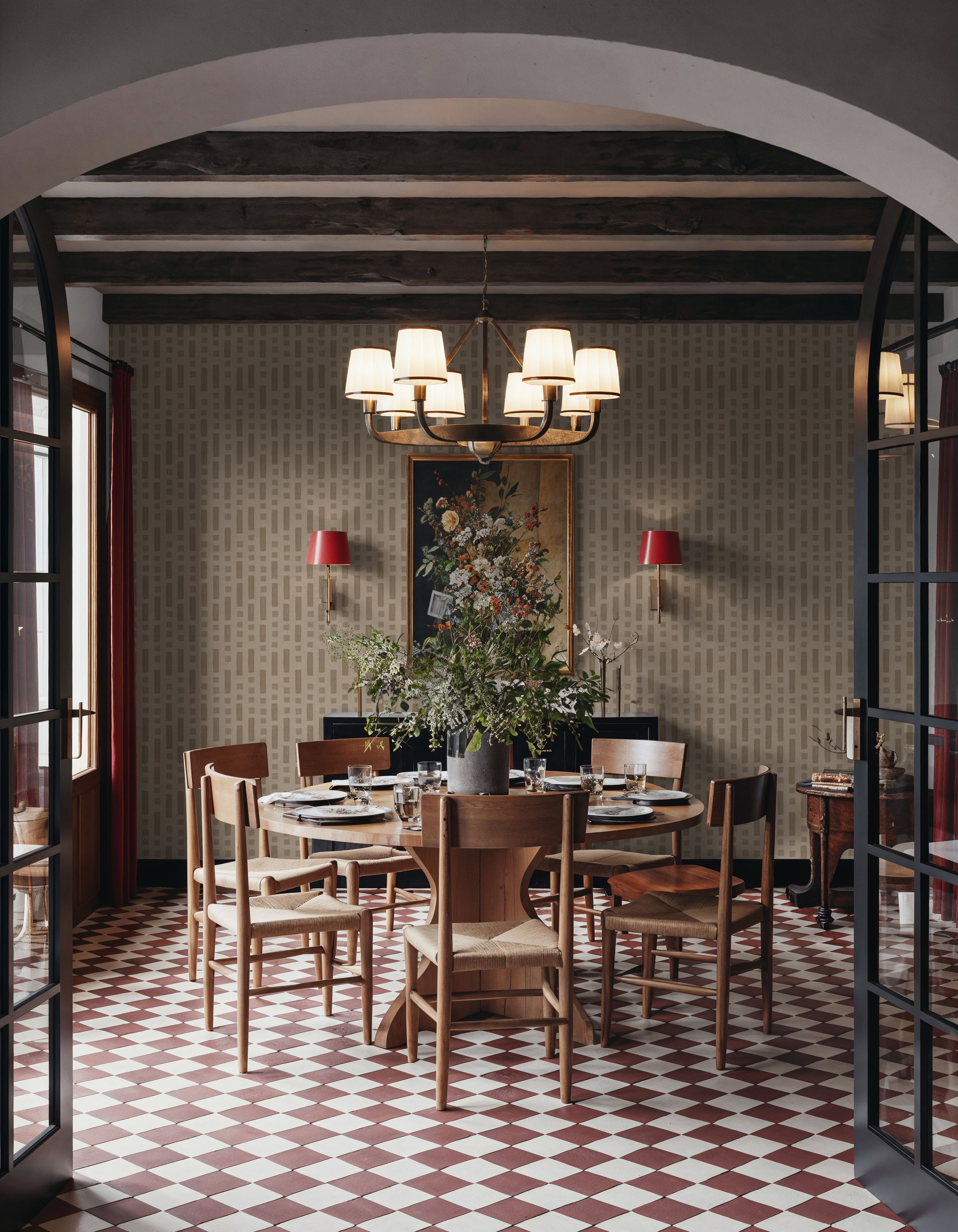 Coastal Signals Taupe, Tapet