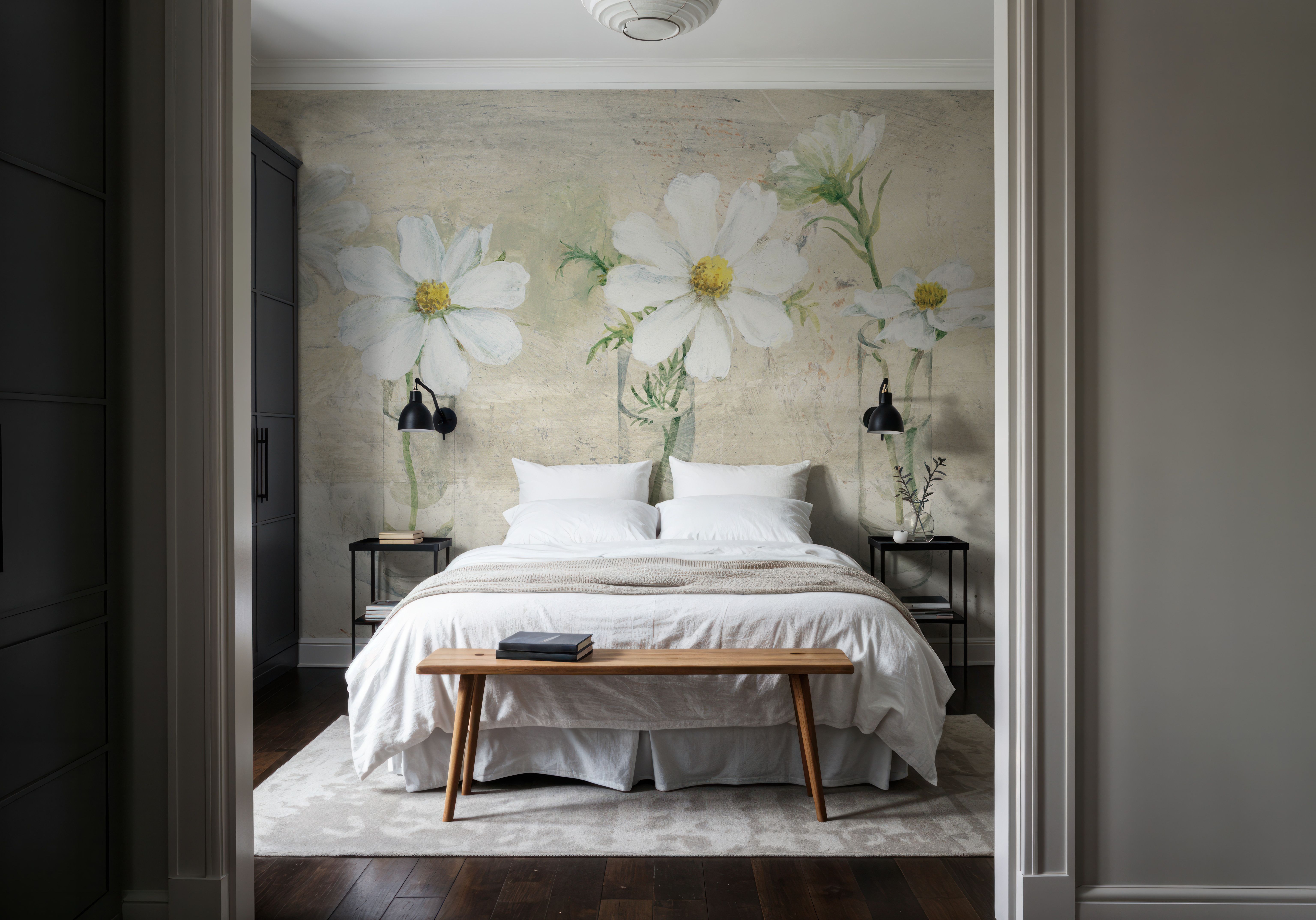 Row of Cosmos in Glasses Neutral