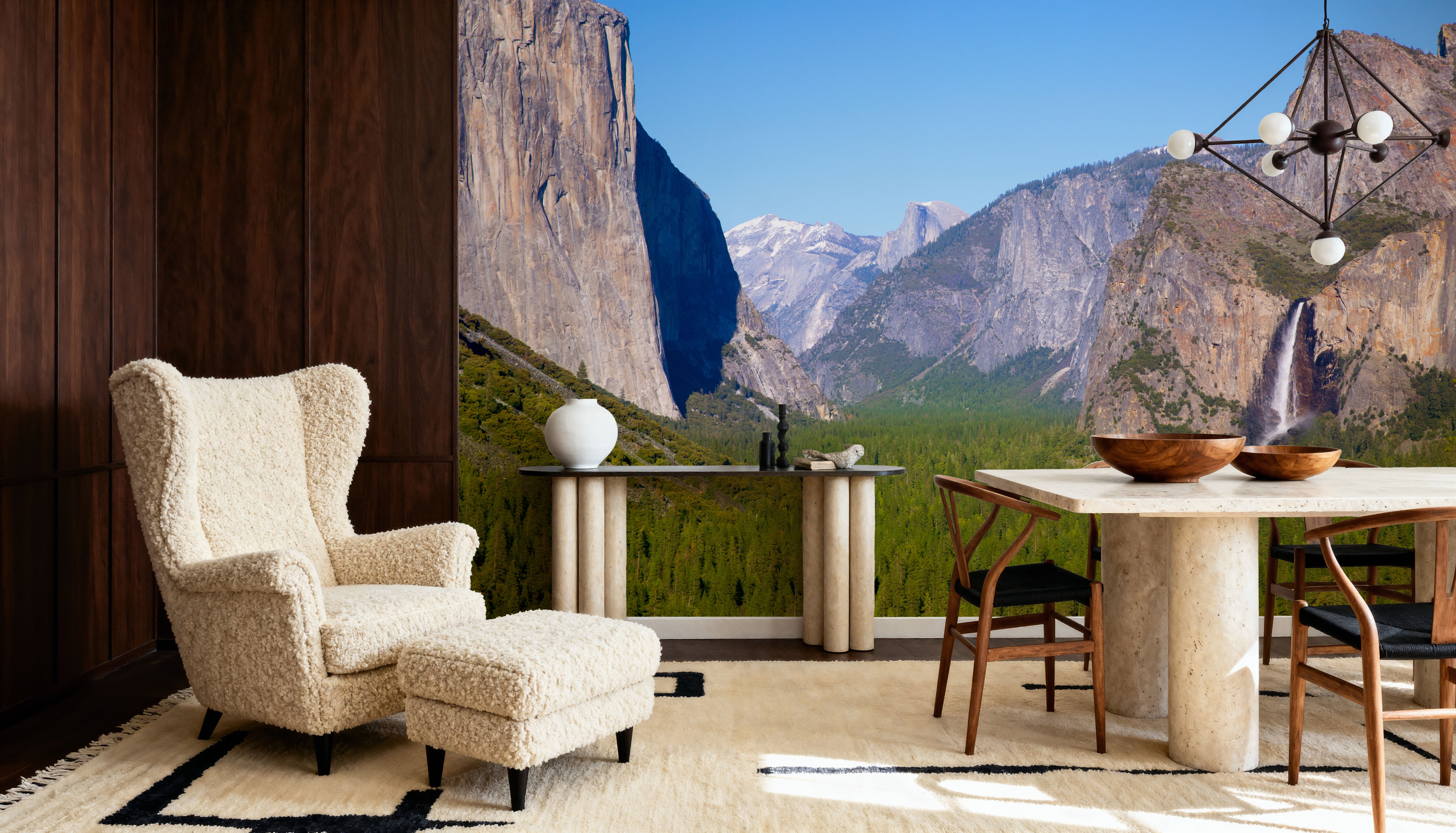 Yosemite el Capitan and Half Dome