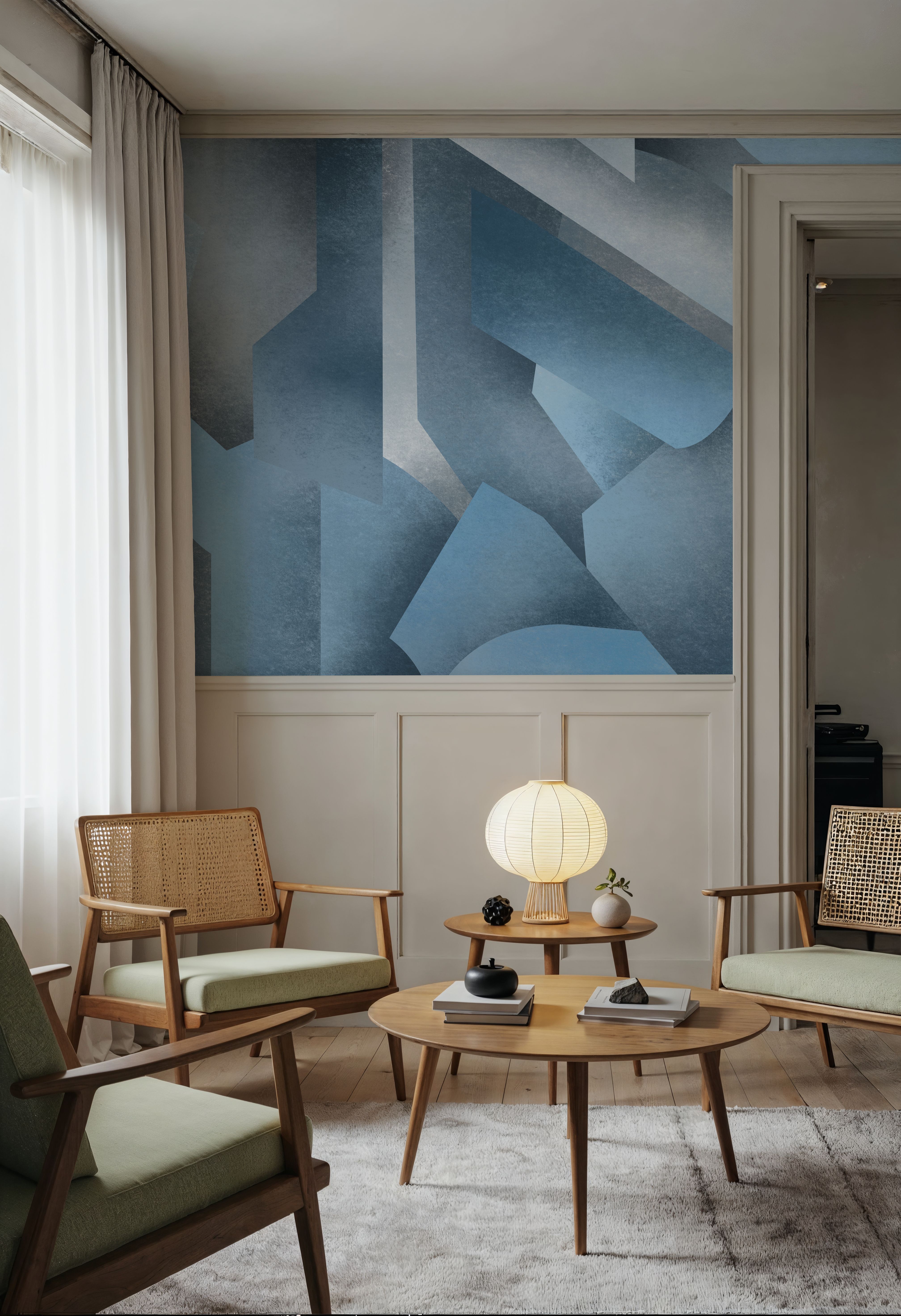 Chalky Geometrica, Blues