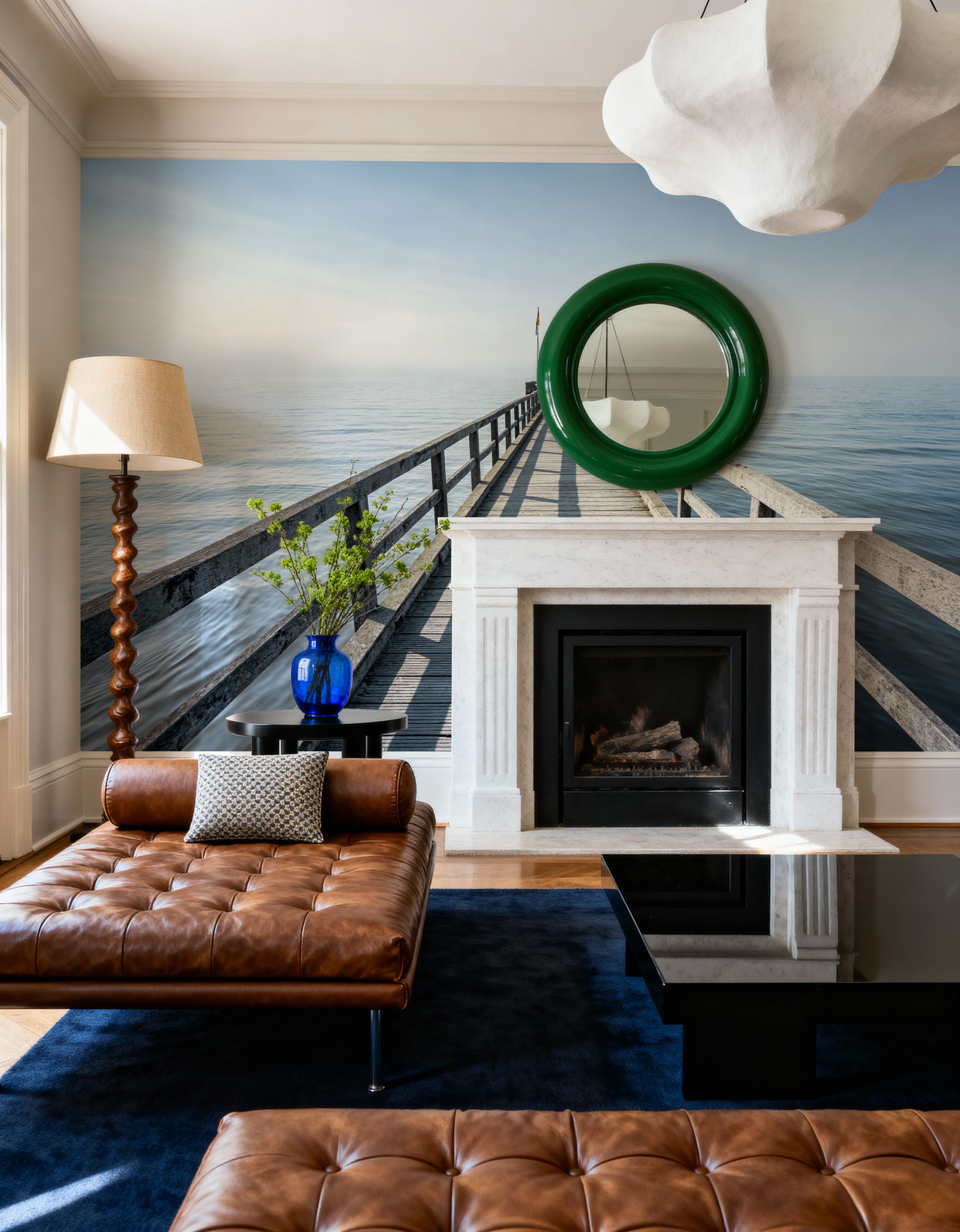 Strand Pier Blue