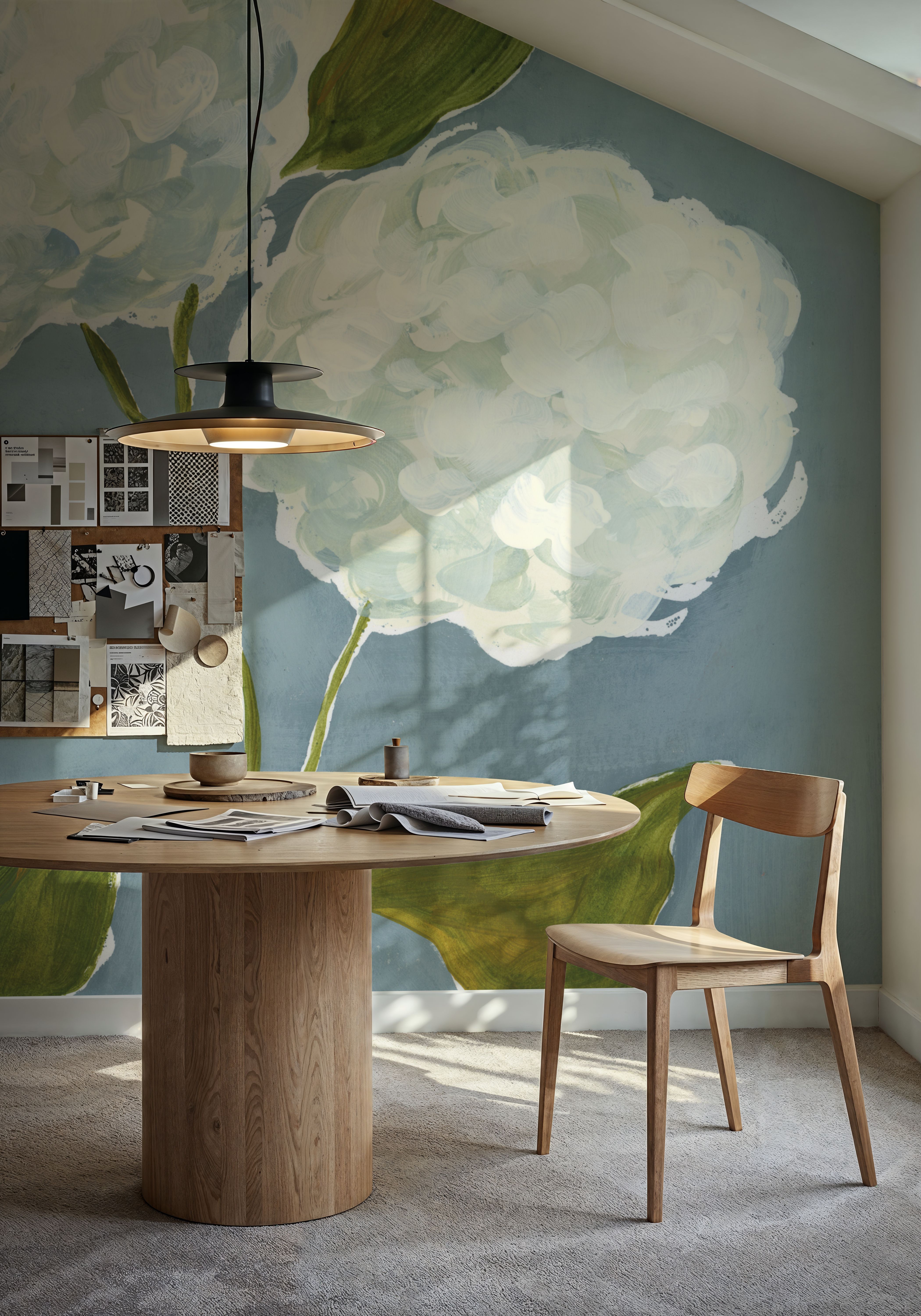 Dusty Blue Hydrangea III