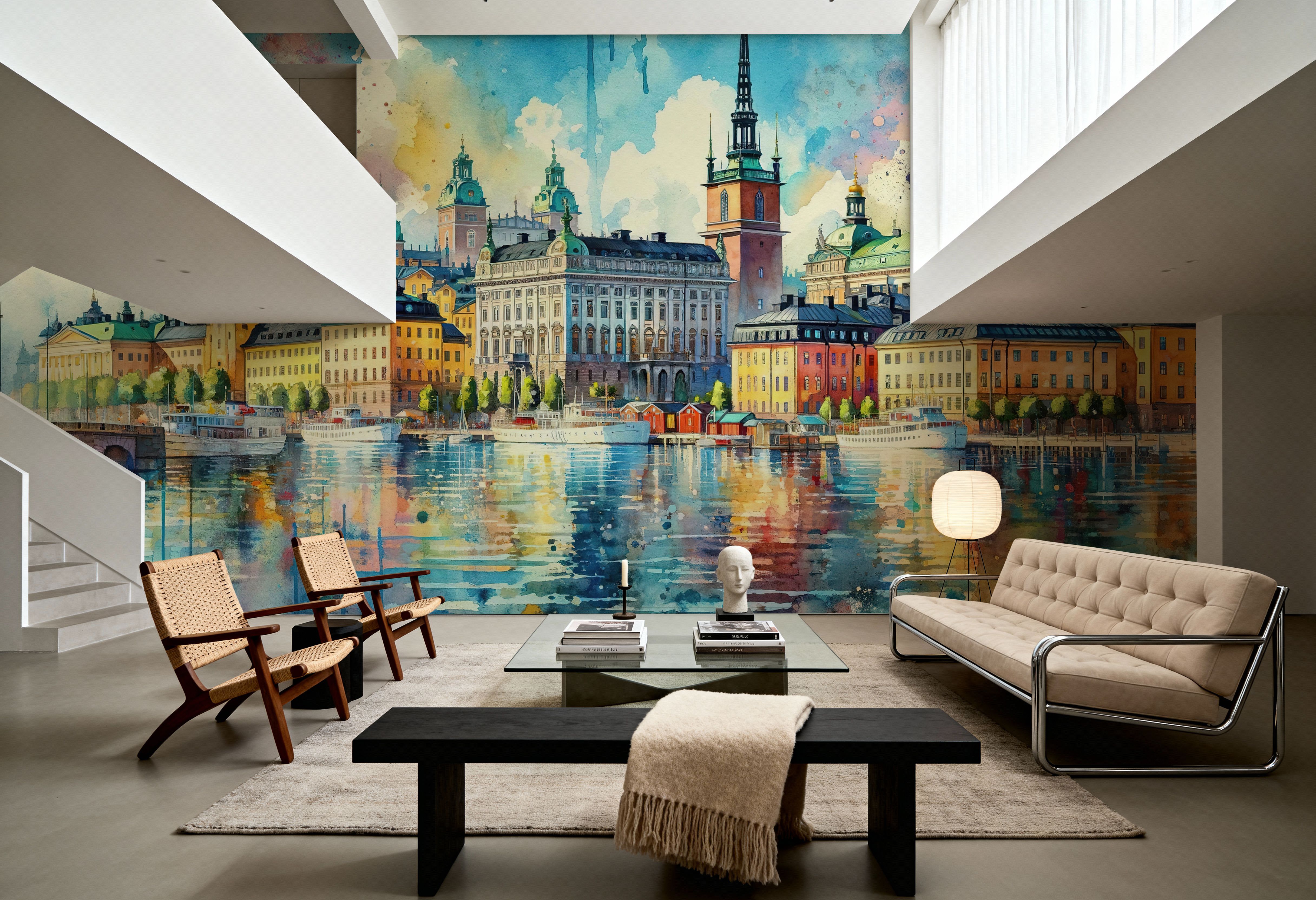 Vivid Stockholm Reflections