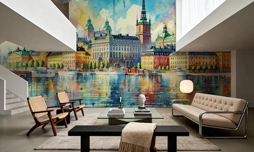 Vivid Stockholm Reflections