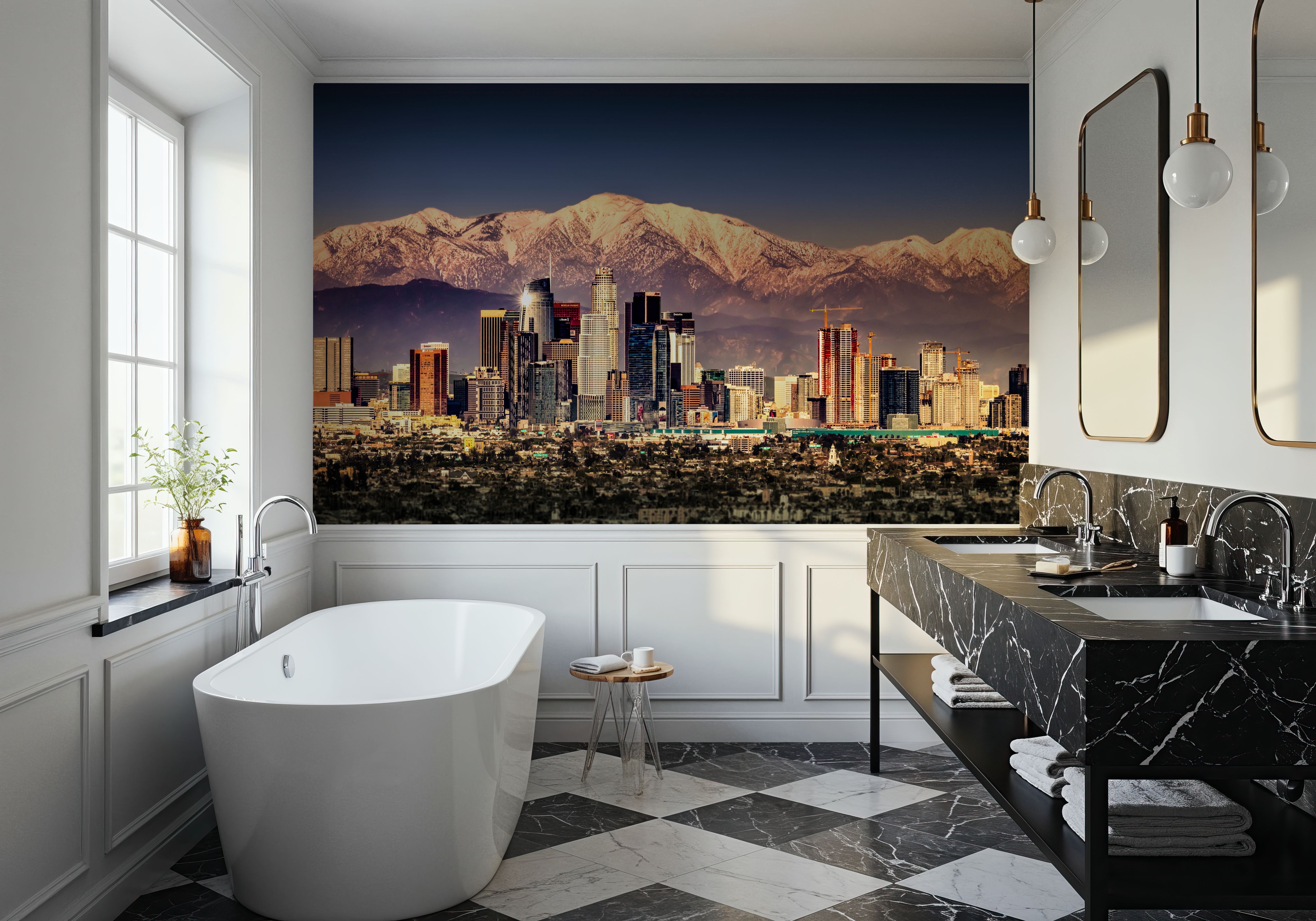 Snowcapped Mountains Los Angeles
