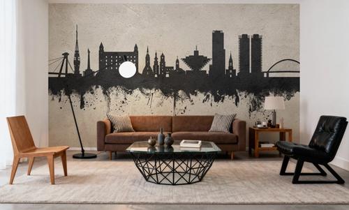 Bratislava Slovakia Skyline Concrete