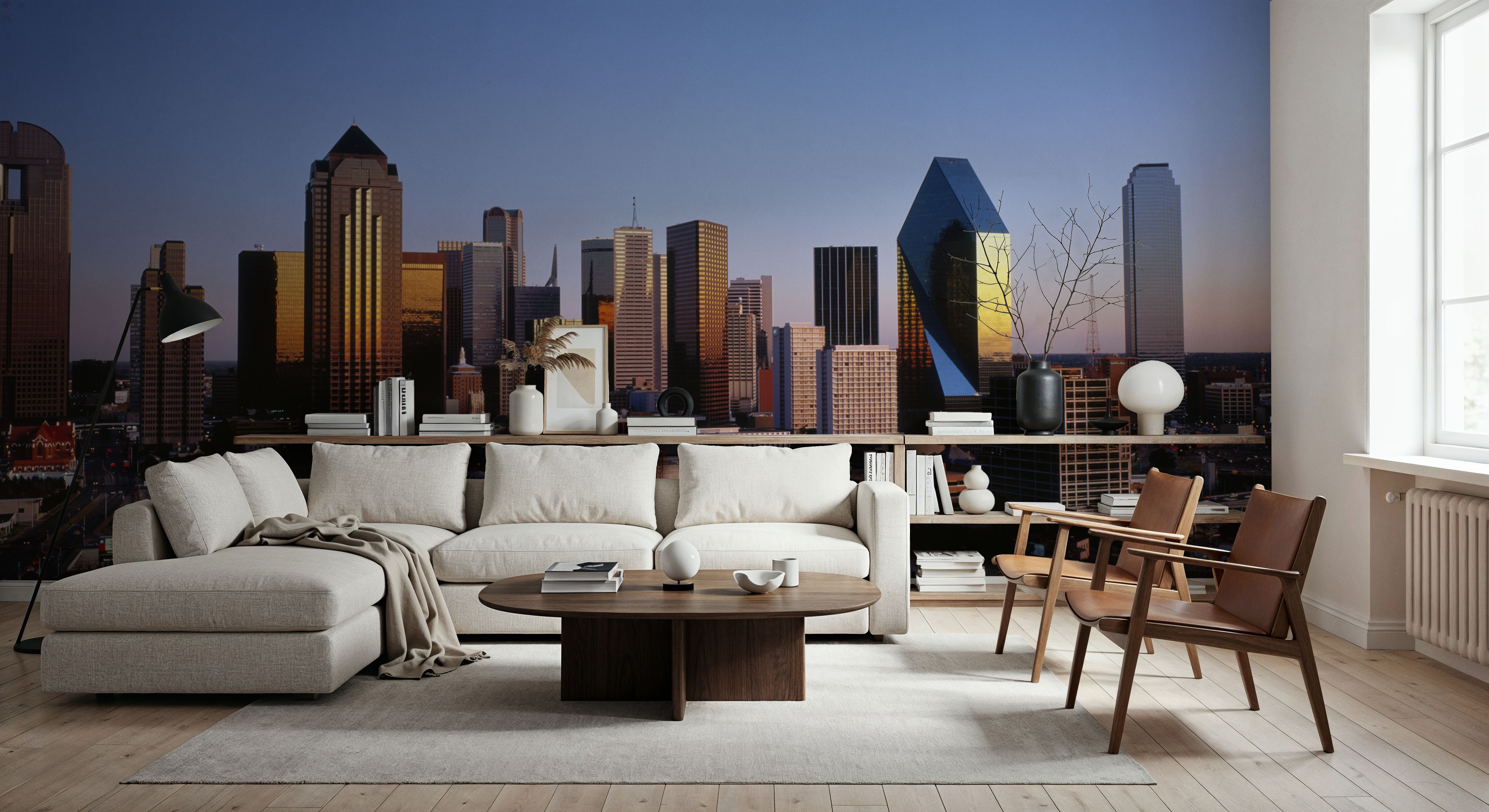 Golden Metropolis Dusk