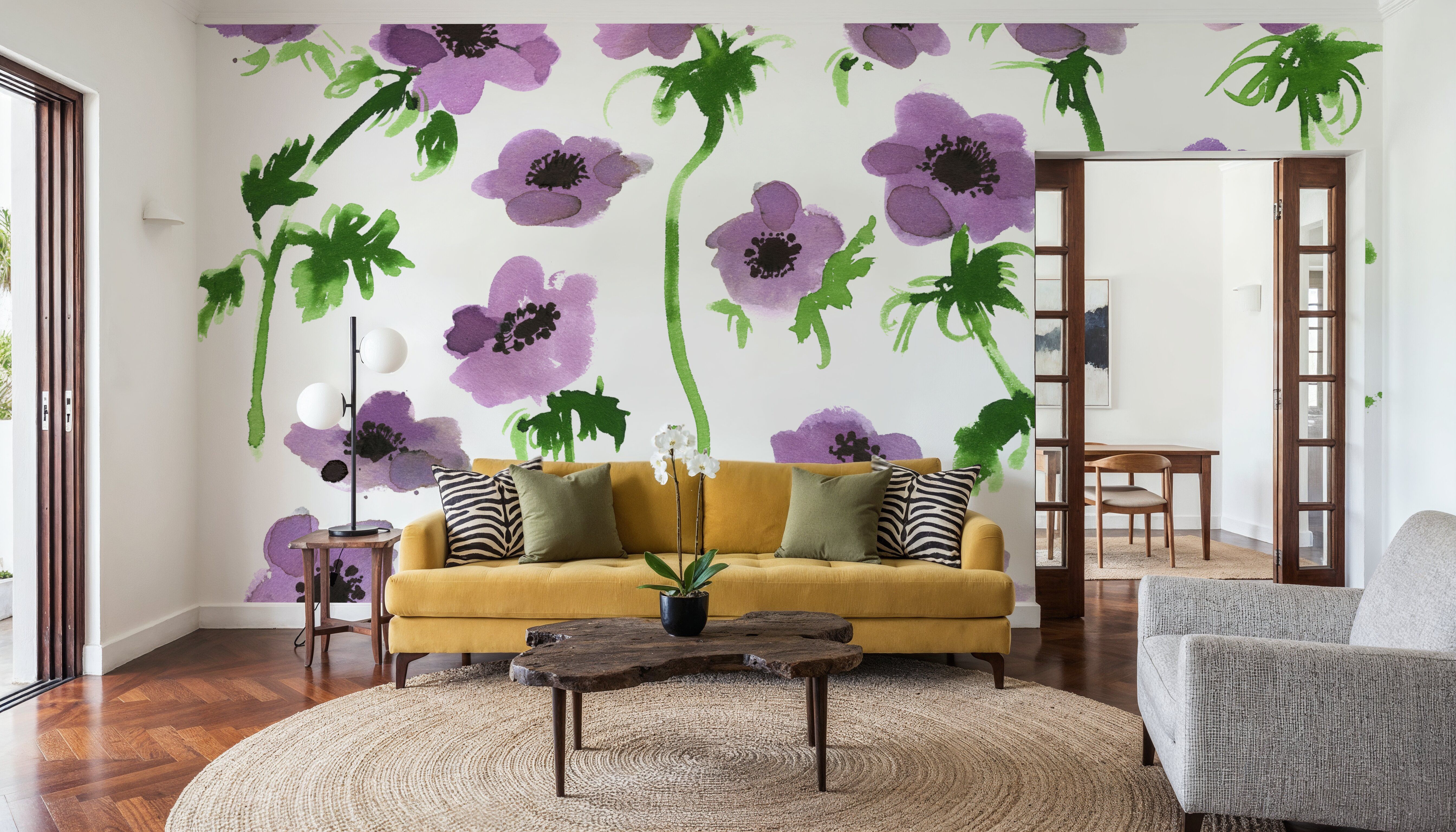 Purple Anemones