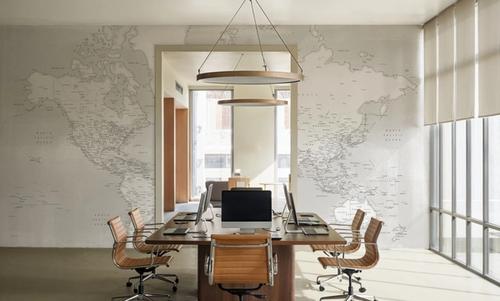 World Map Cities - Maeli Neutral