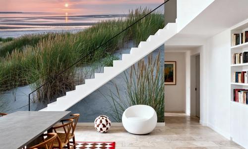 Beach Grass Sunset