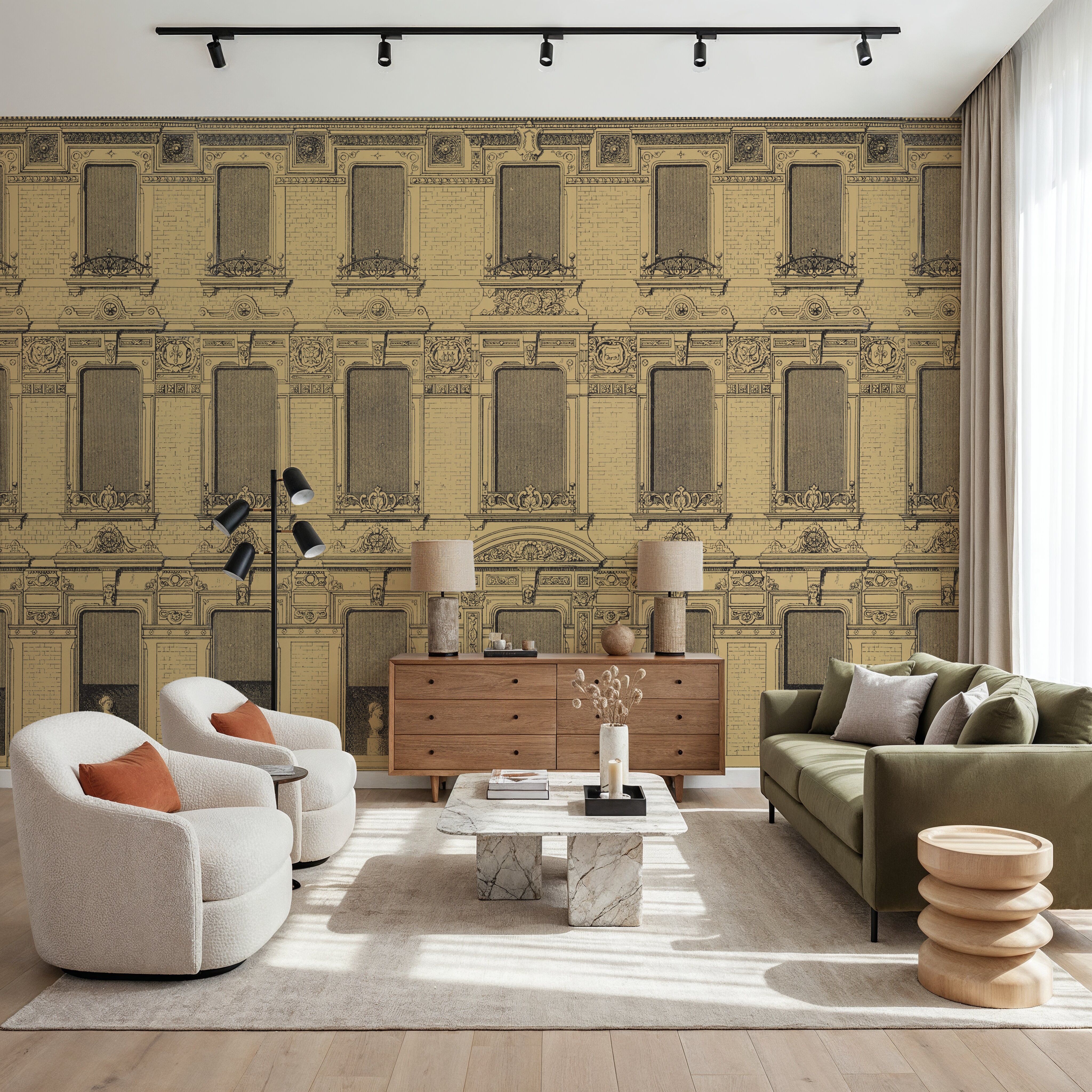 Vintage Facade, Yellow