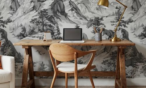 Toile Hills, Black & White