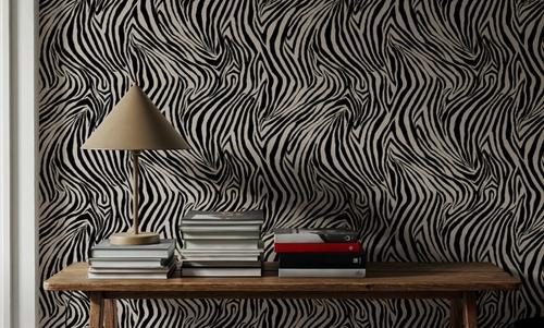 A Stripe of Zebra, Grey