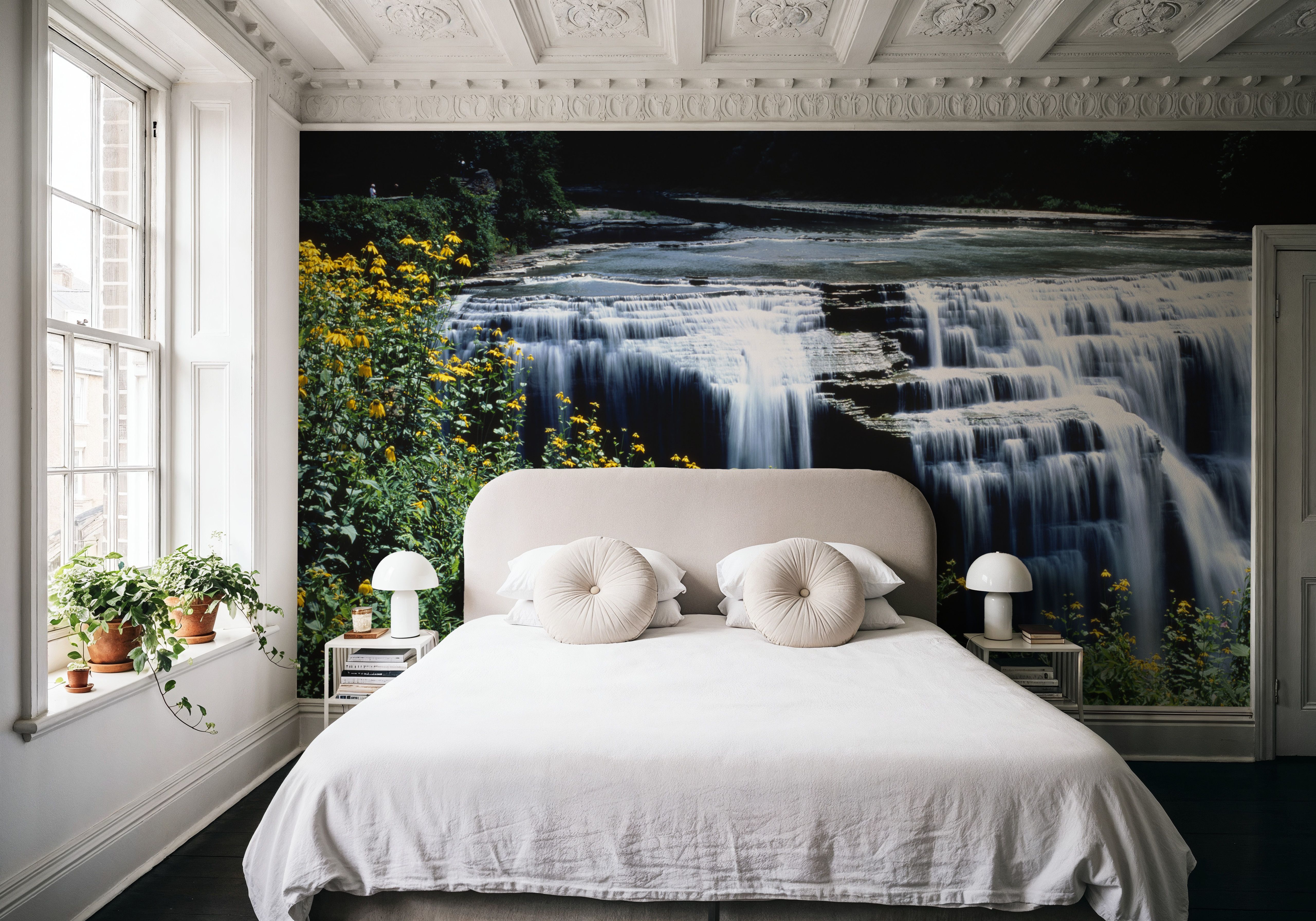 Waterfall Bloom, Wallpaper