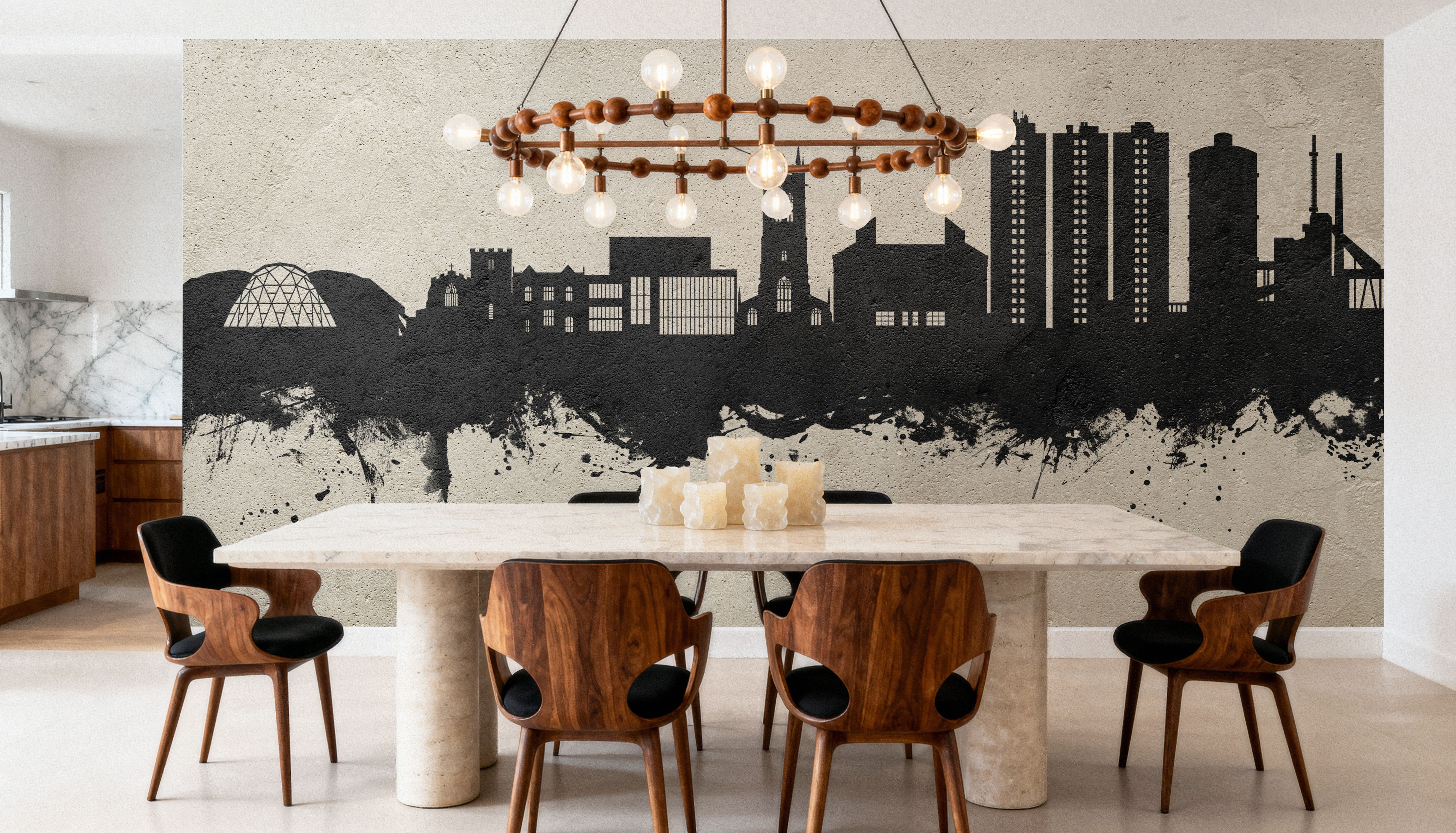 Scunthorpe England Skyline Concrete