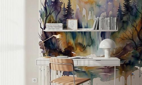 Forest Grove - Watercolor Landscape Series