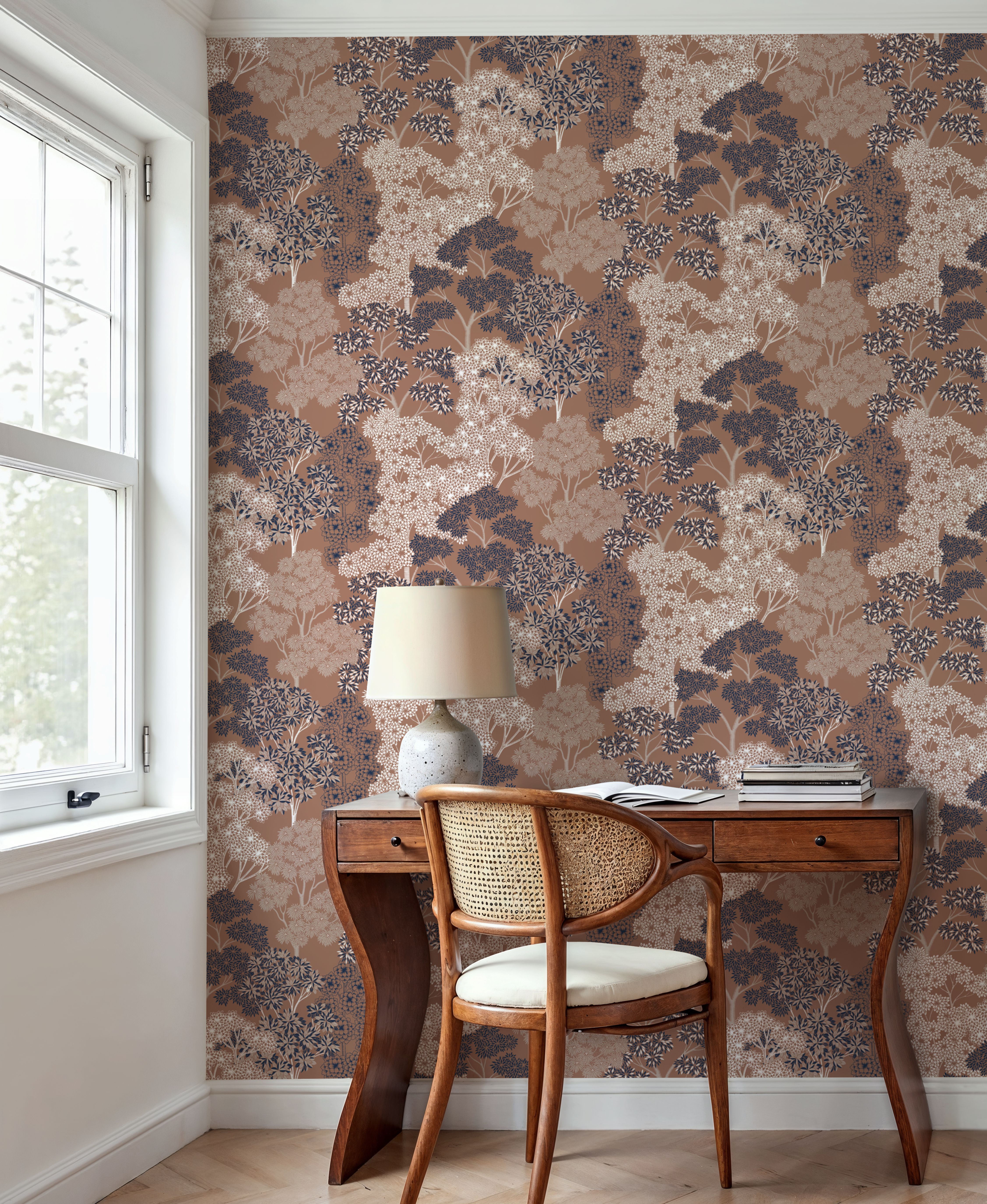 Overleaf Woodland Pattern, Fudge