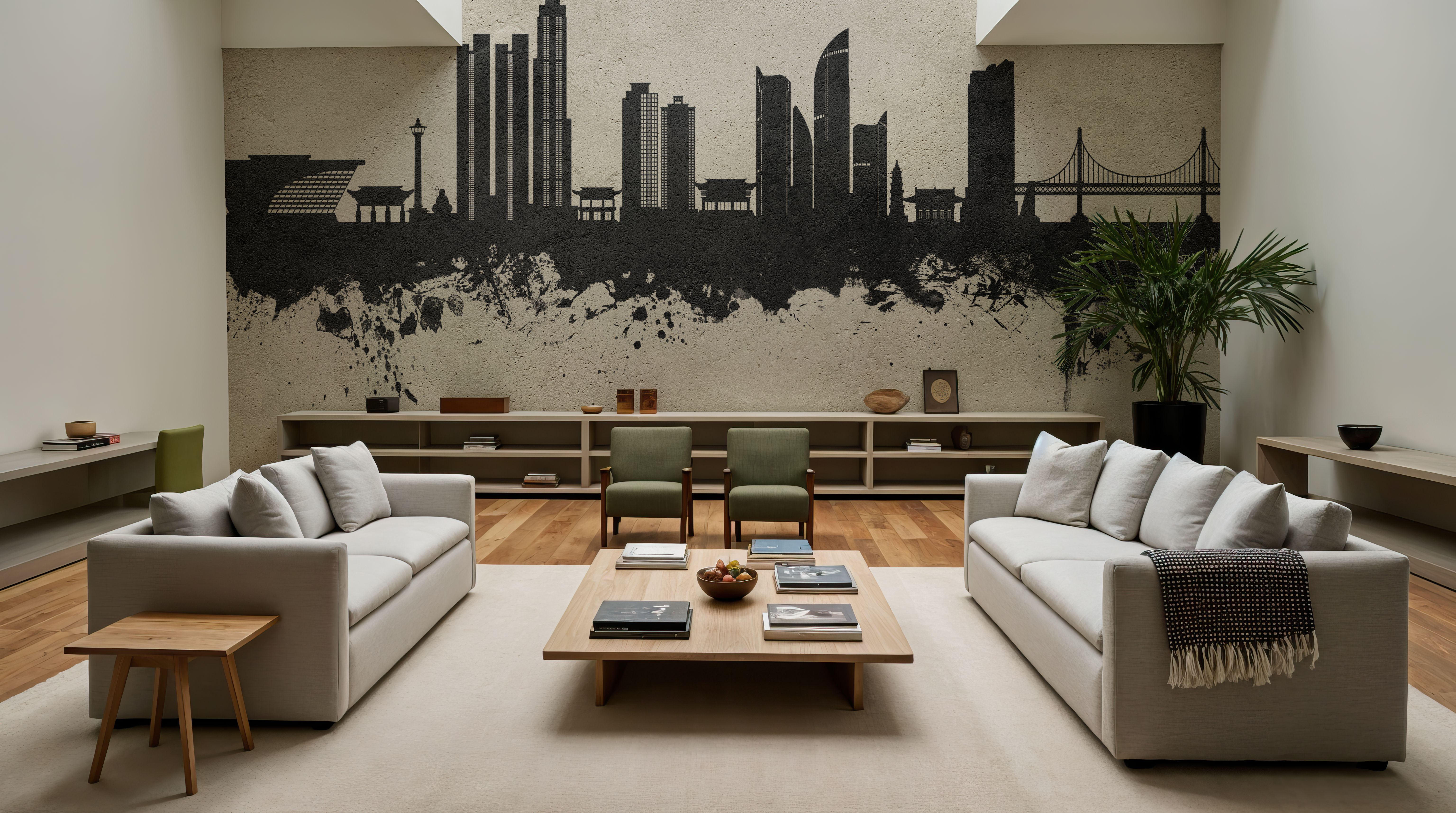 Busan South Korea Skyline Concrete