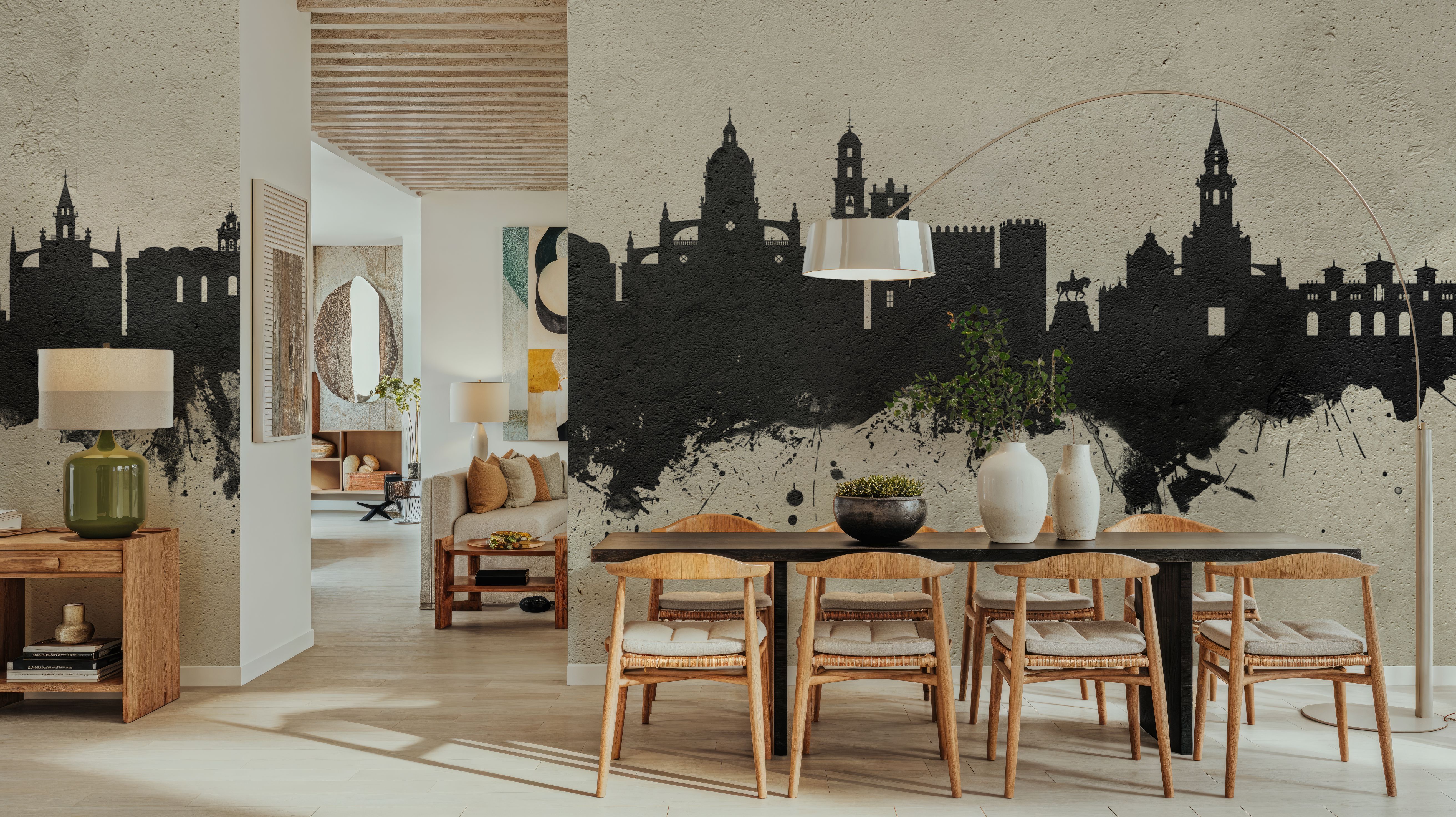 Jerez Spain Skyline Concrete, Wallpaper