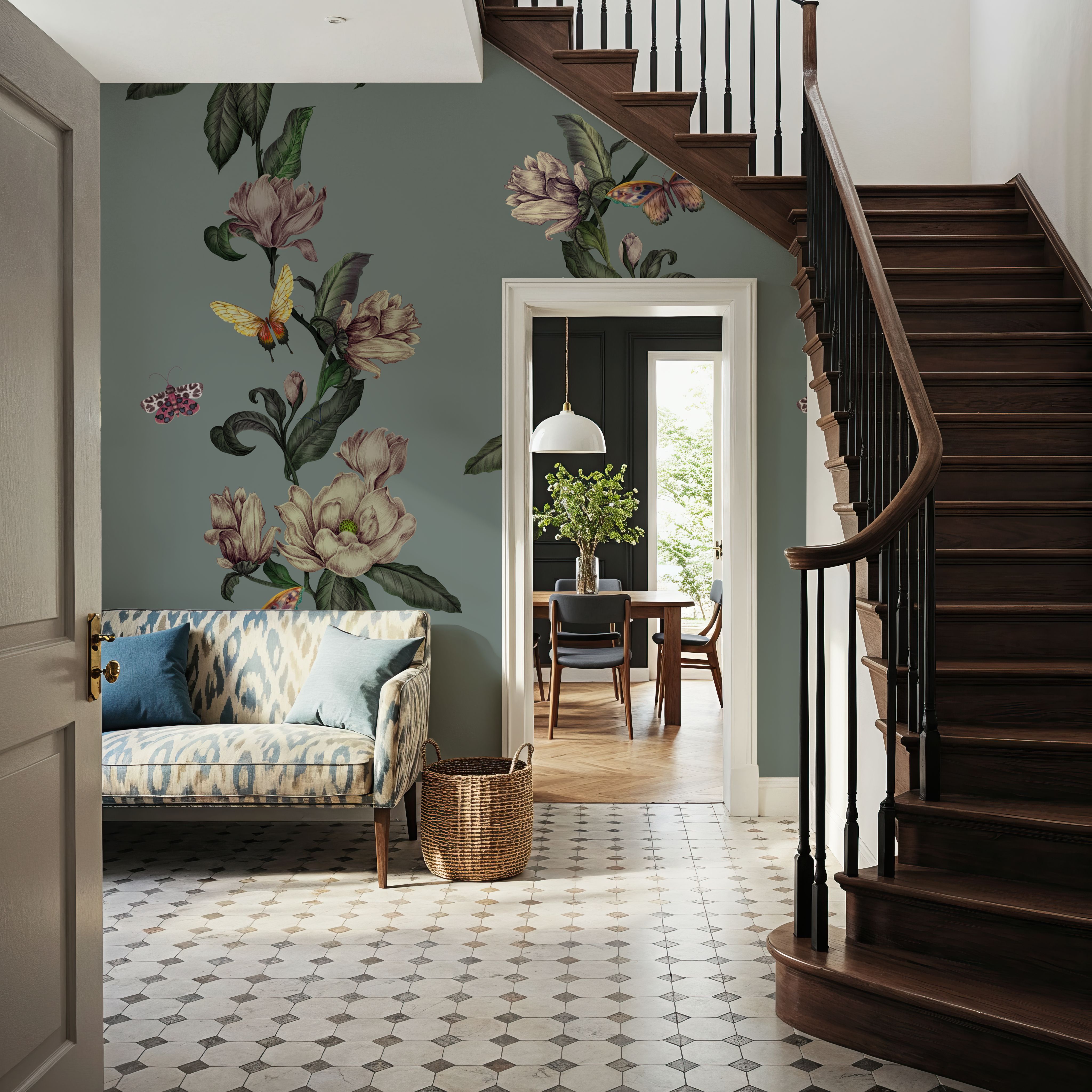 Magnolia Nectar, Dusty Green Blue