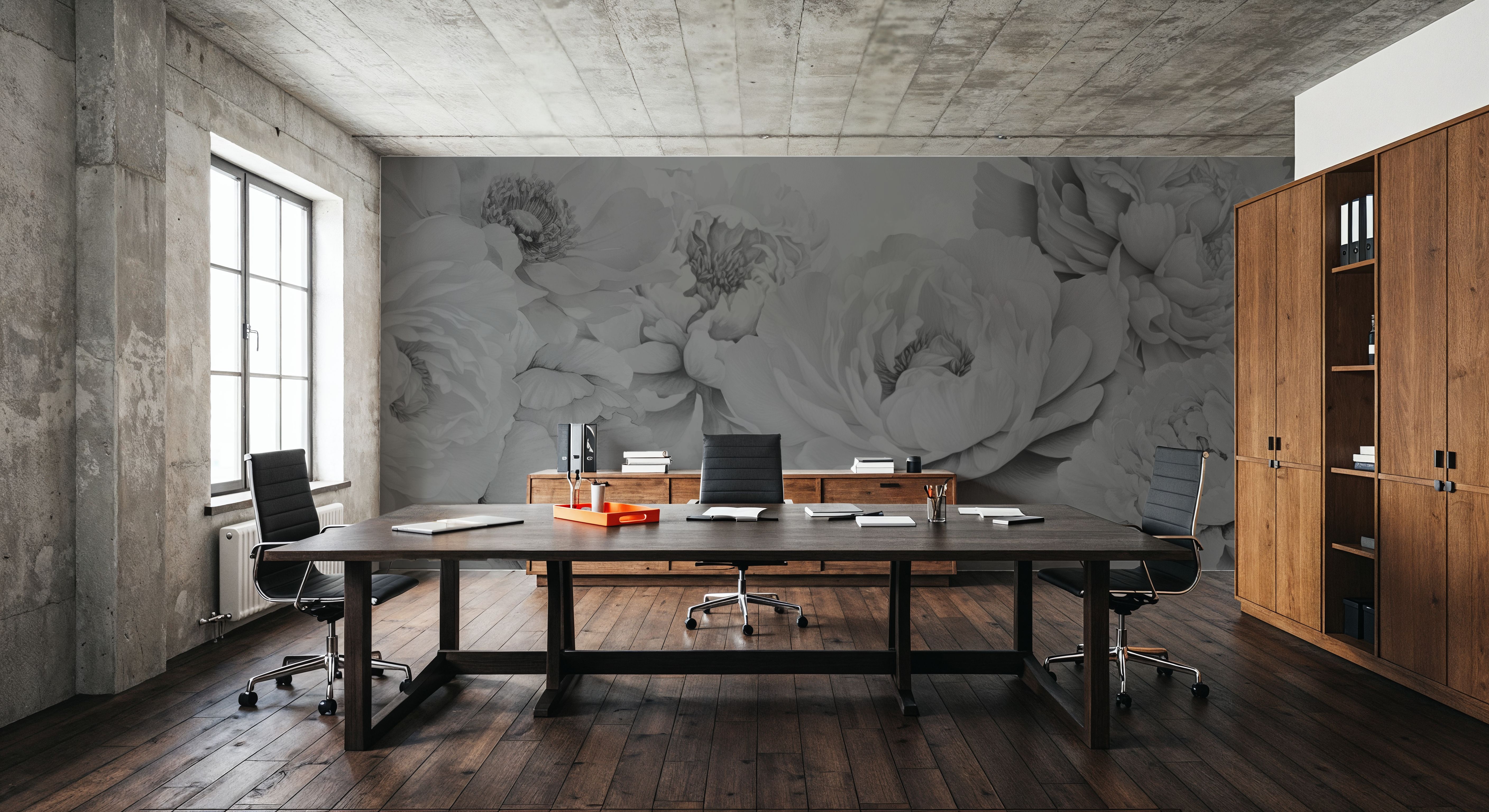 Transcendent Peony, Graphite