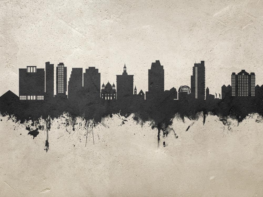 San Jose California Skyline Concrete