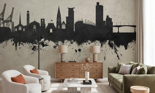 Southampton England Skyline Concrete