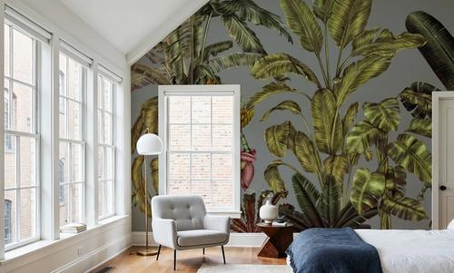 Madagascar Foliage, Blue