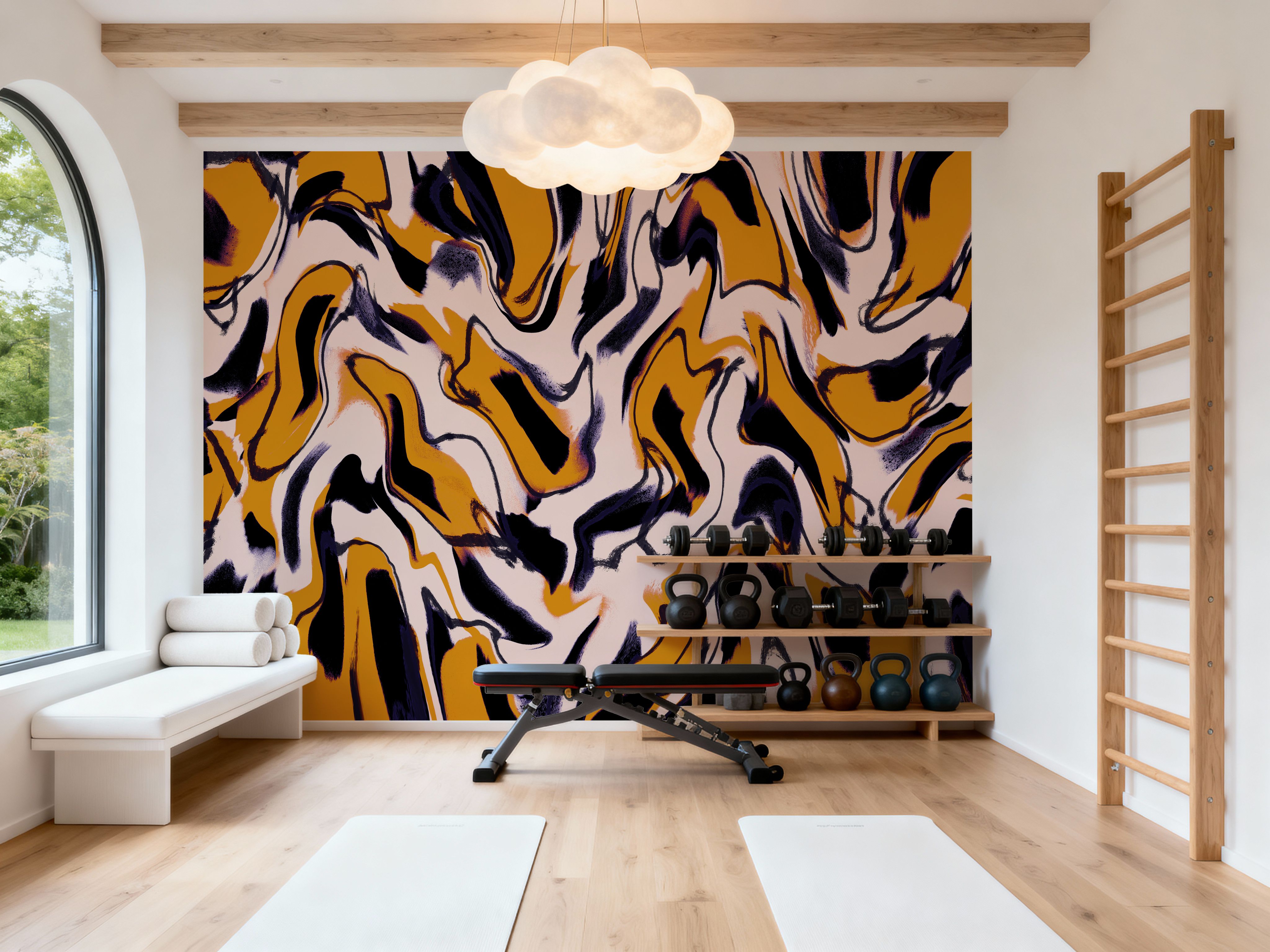 Liquid Yellow Pattern