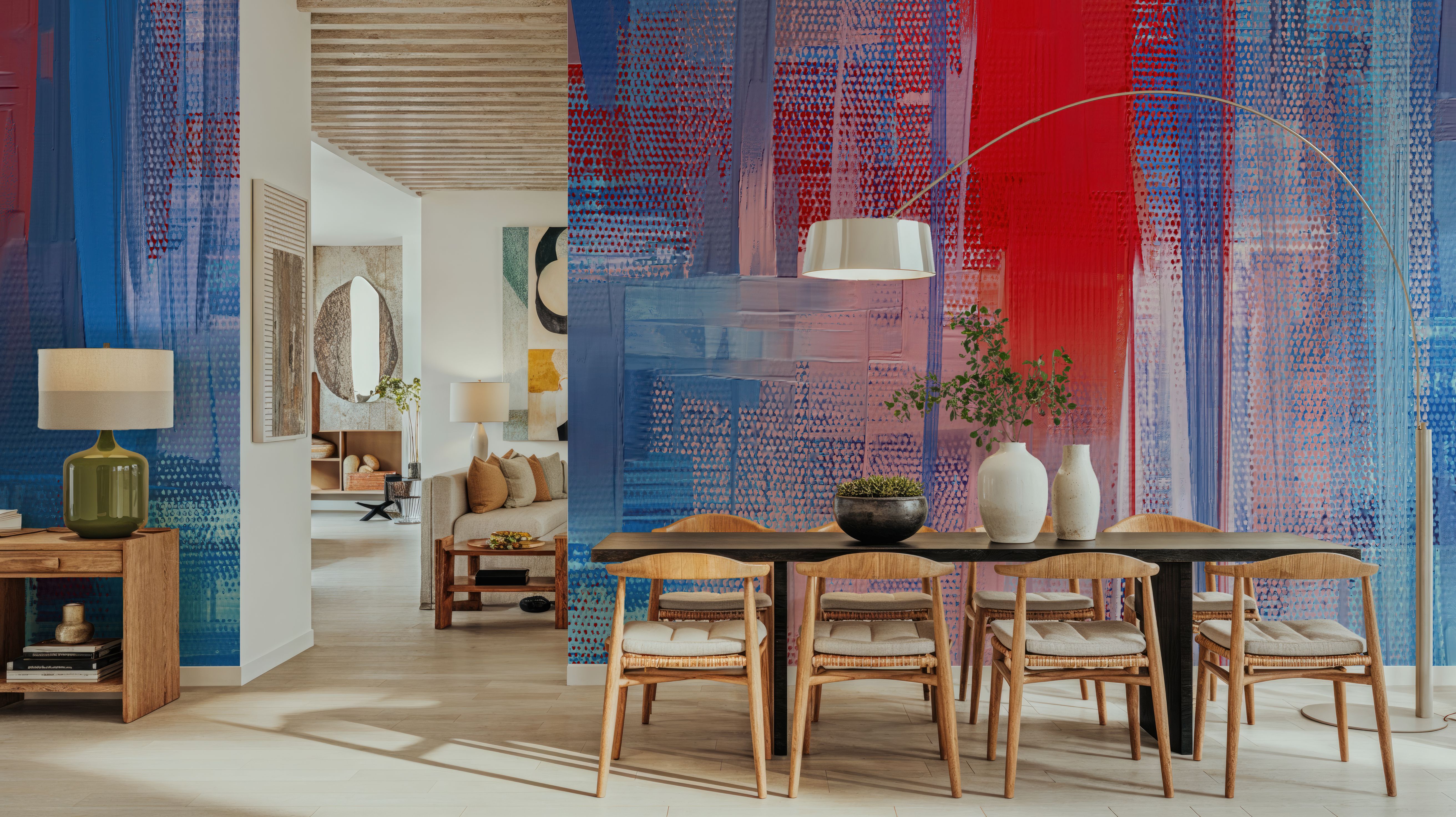 Sense Of The City, Blue And Red