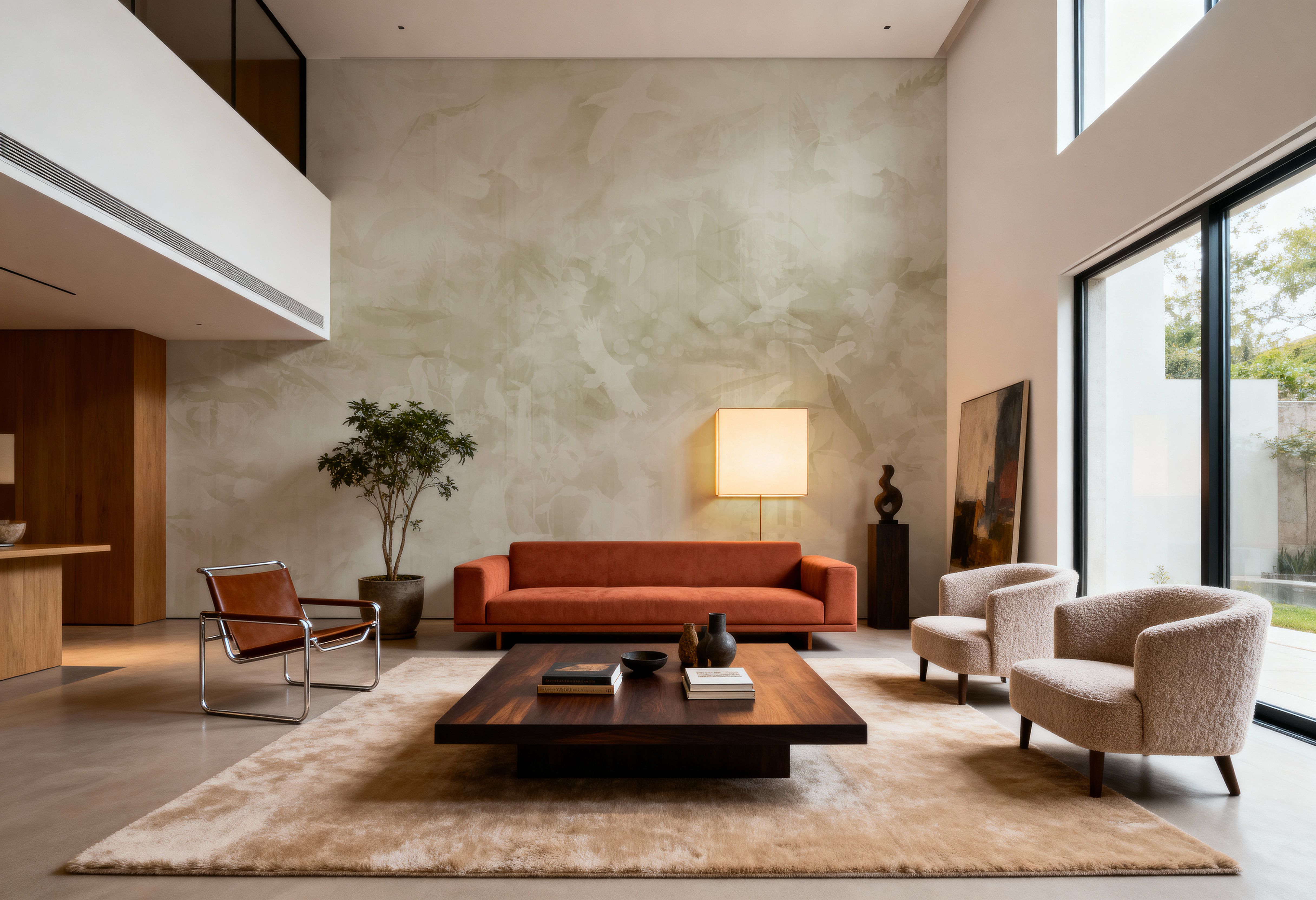 Birds of Freedom Yellowish, Tapet